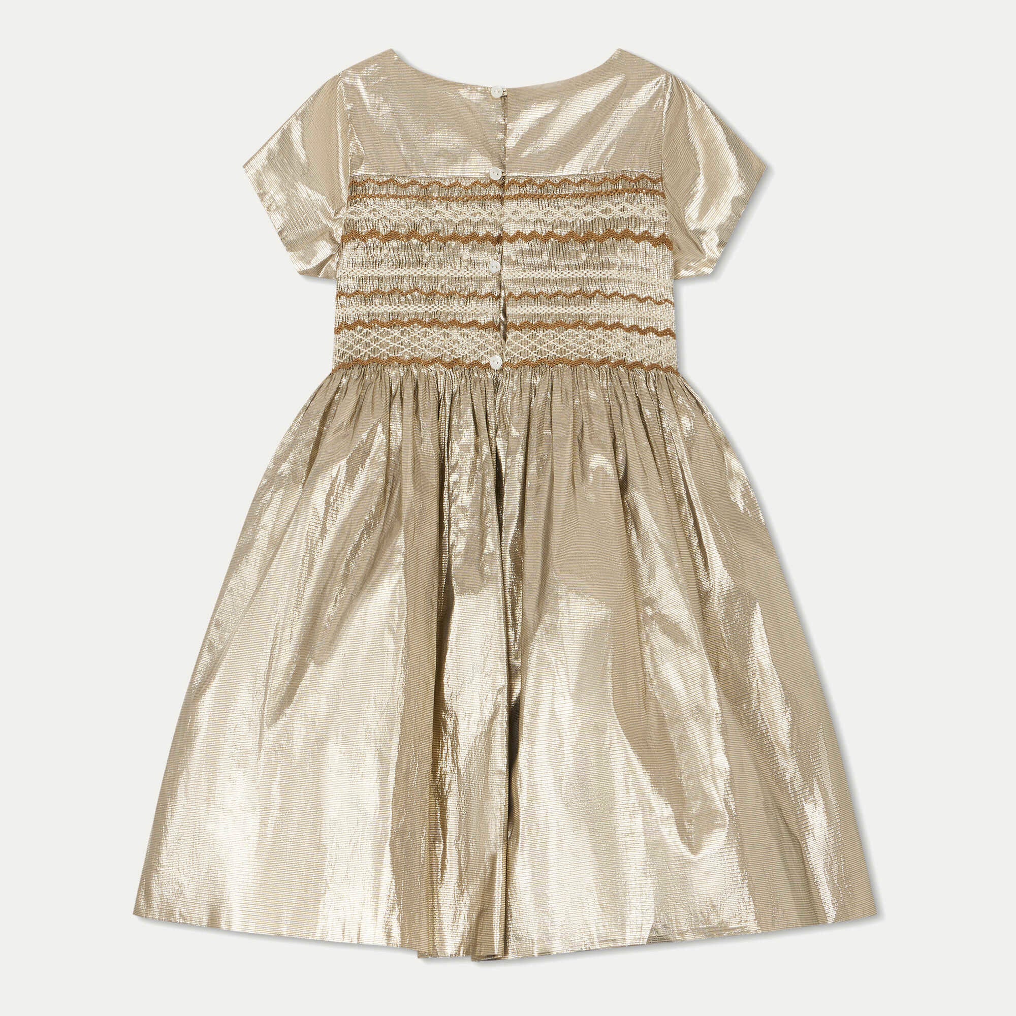 Girls Champagne Dress
