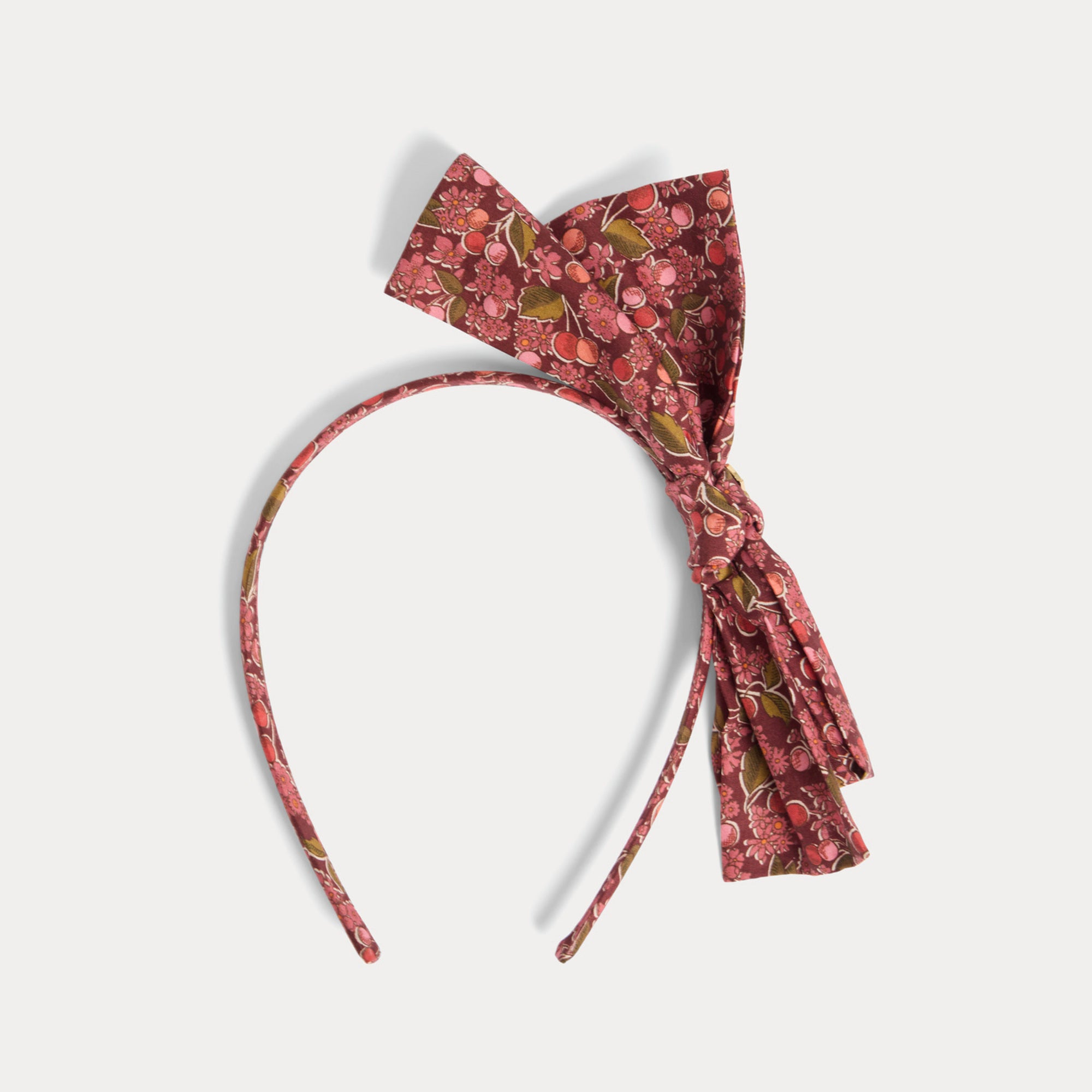 Girls Pink Floral Headband