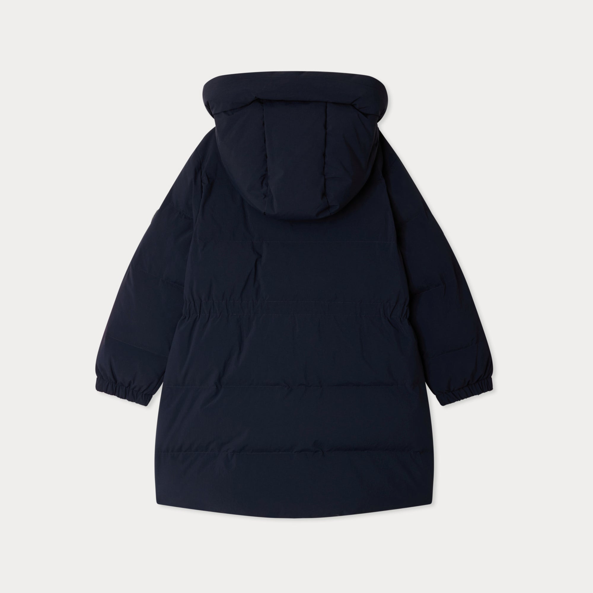 Girls Navy Padded Down Coat