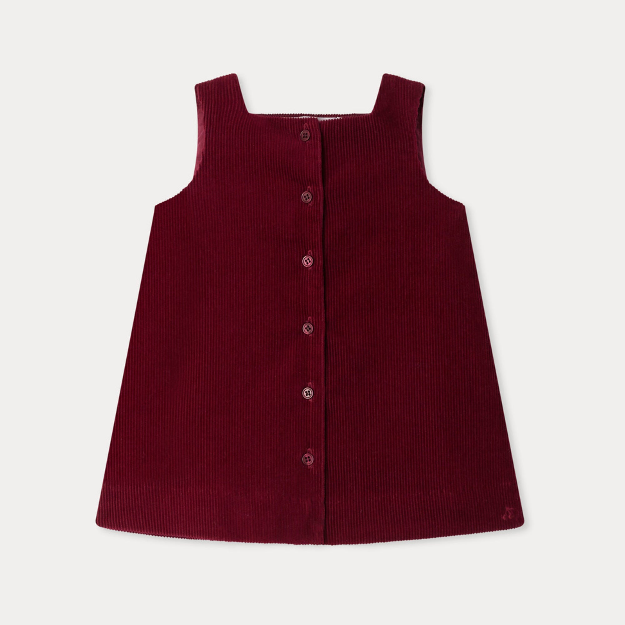 Baby Girls Red Corduroy Dress