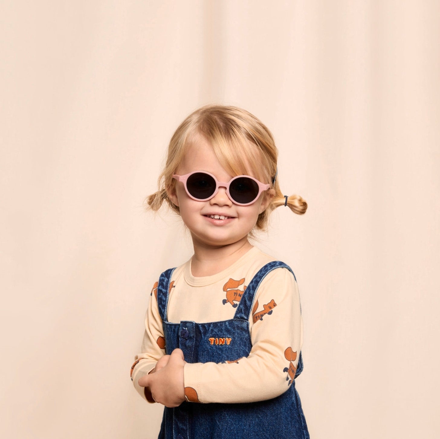 Baby Boys & Girls Apricot "#d" Sunglasses(9-36M)
