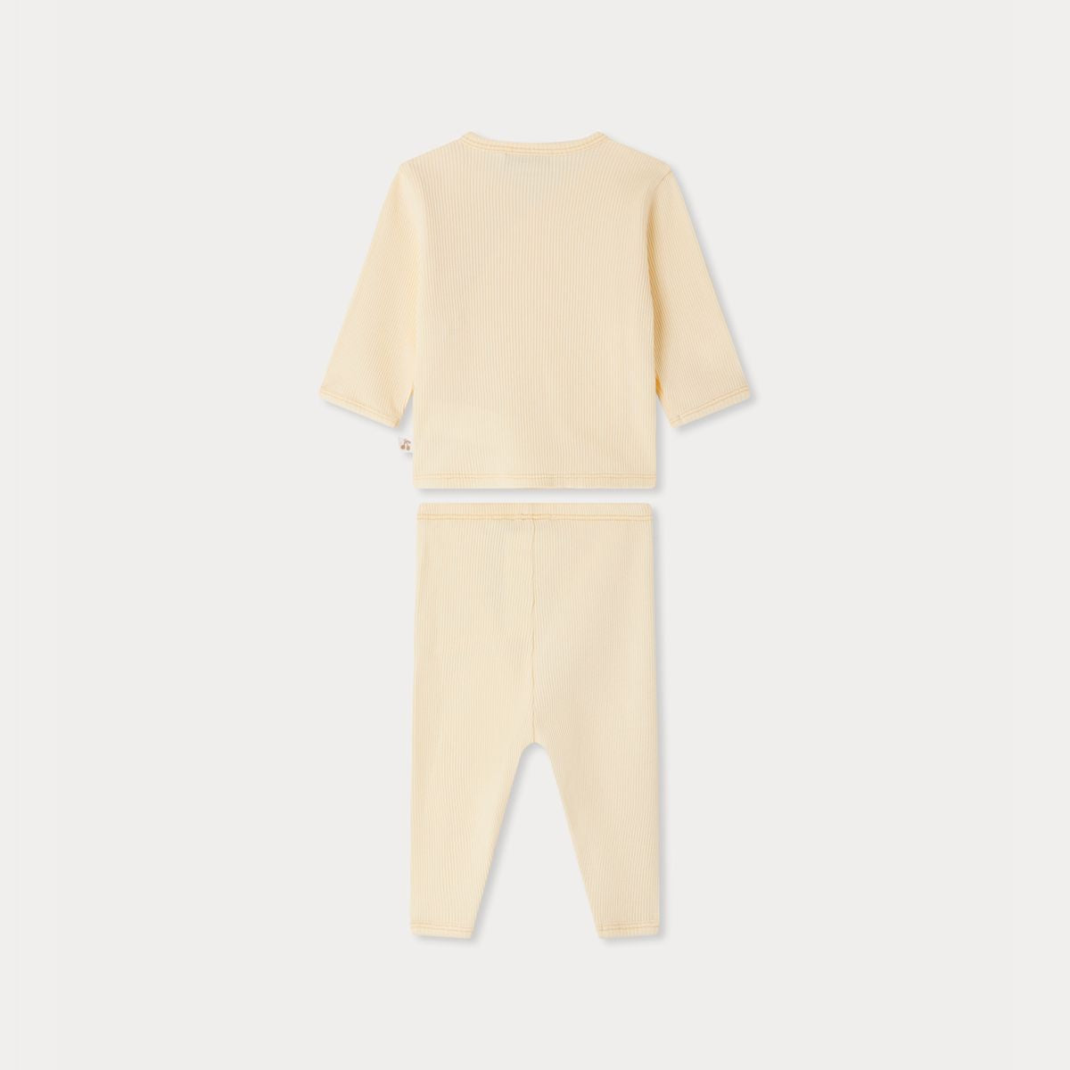 Baby Boys & Girls Light Yellow Cotton Set