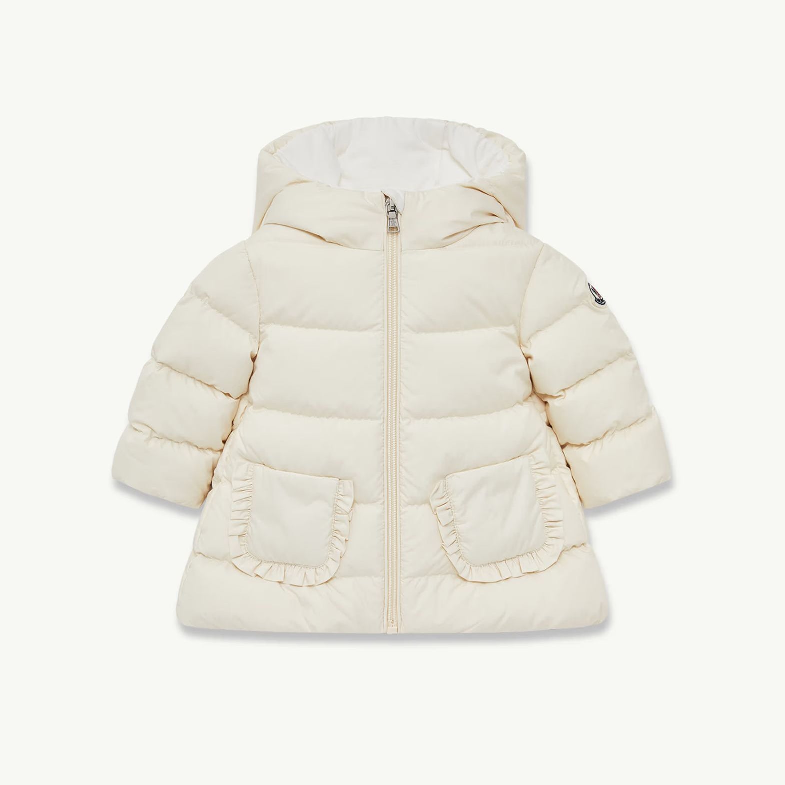Baby Girls White"MOLAN"Padded Down Coat