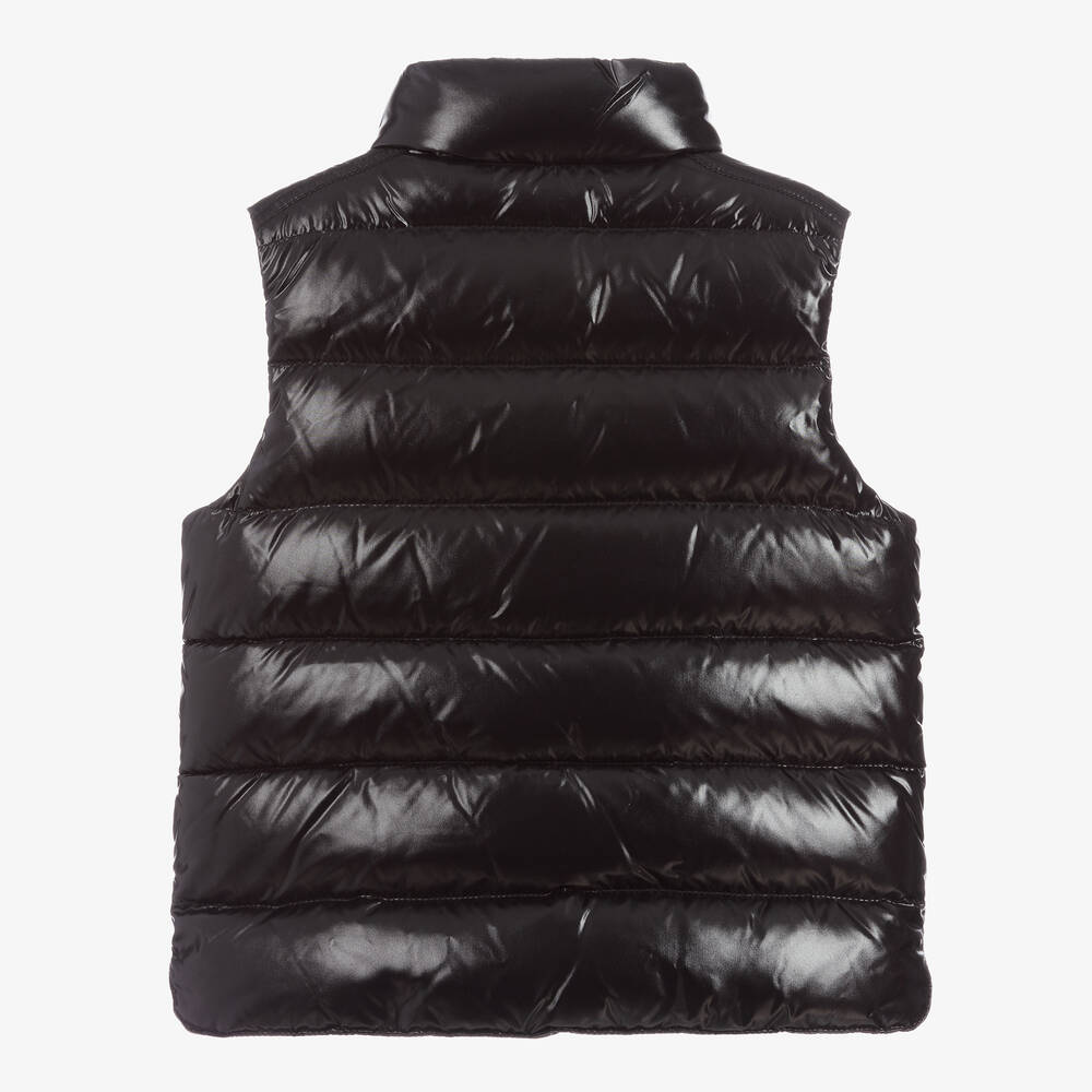 Boys Black"TIB"Padded Down Gilet