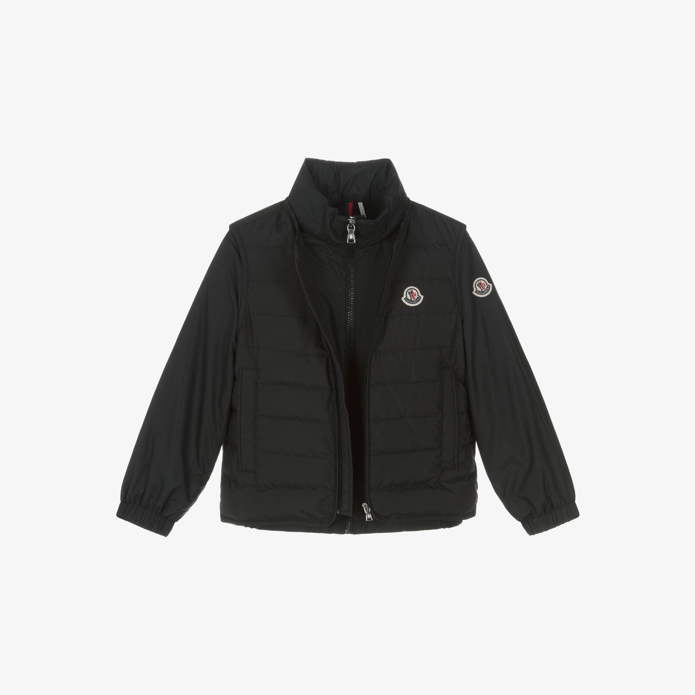 Boys Black "GIZEM" Jacket & Gilet 2-in-1