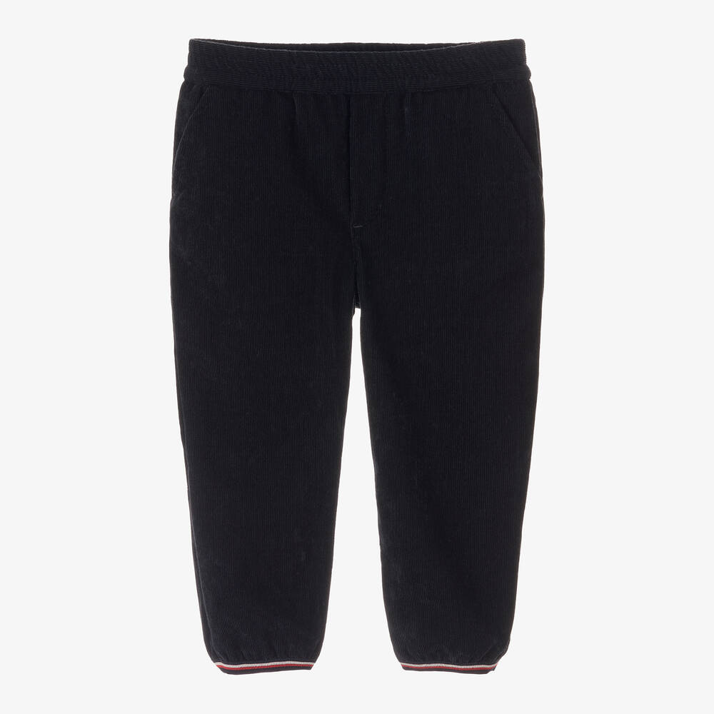 Baby Boys Navy Corduroy Trousers