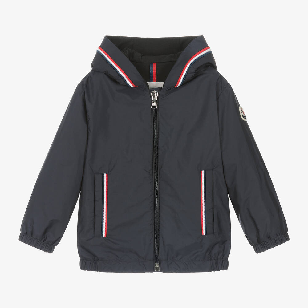 Baby Boys Navy Zip-Up Jacket