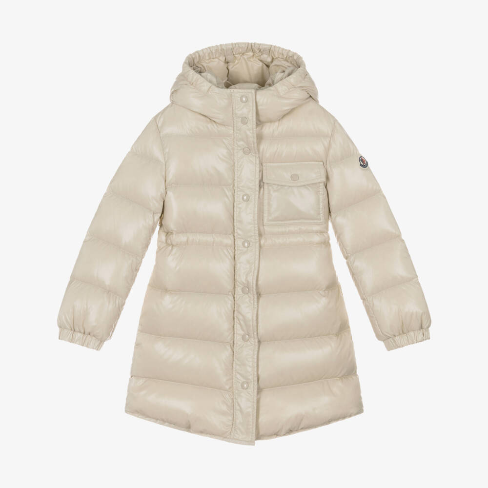 Girls Ivory"DACCA"Padded Down Coat