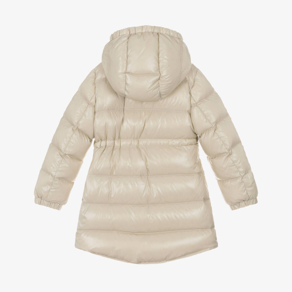 Girls Ivory"DACCA"Padded Down Coat