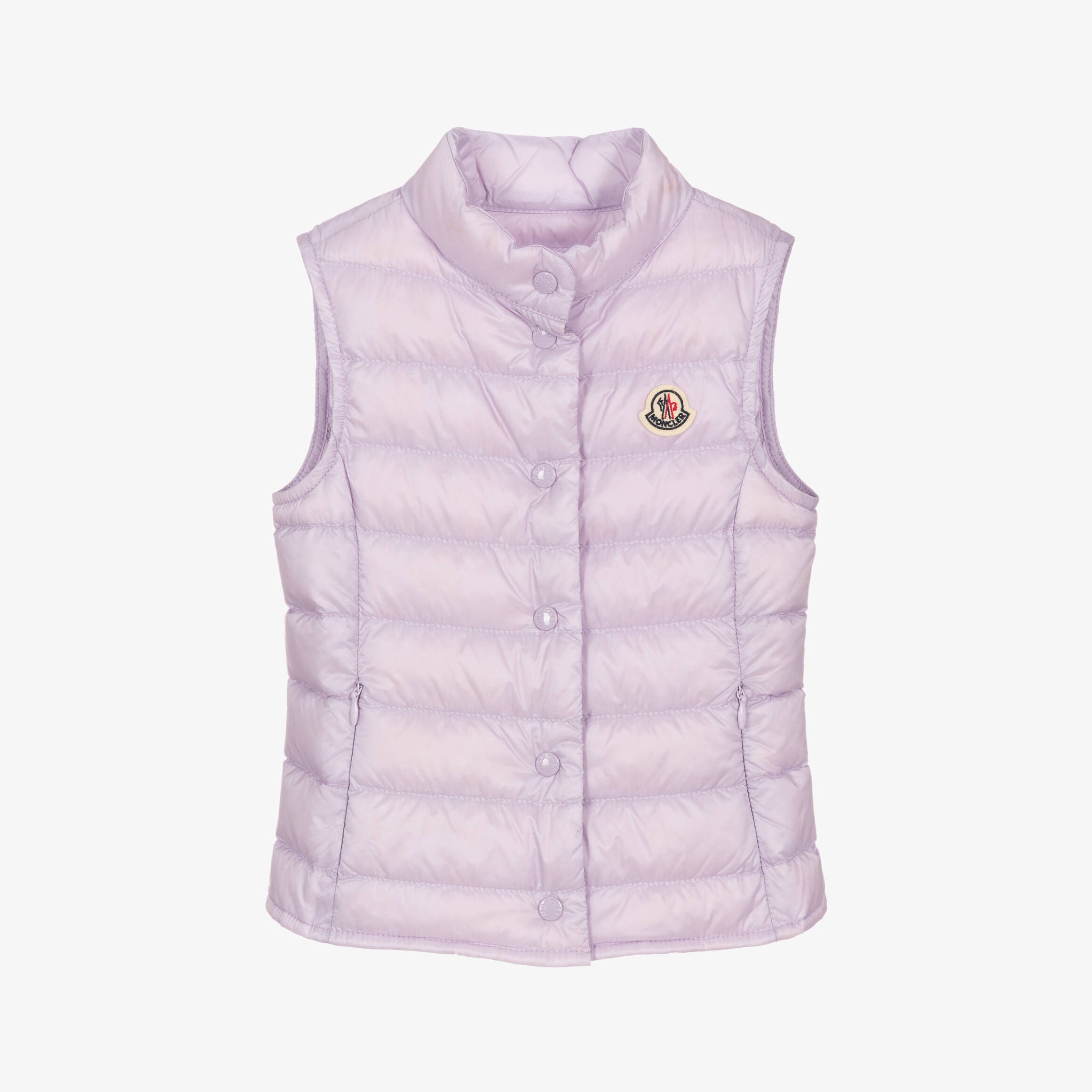 Girls Light Purple "LIANE" Padded Down Gilet