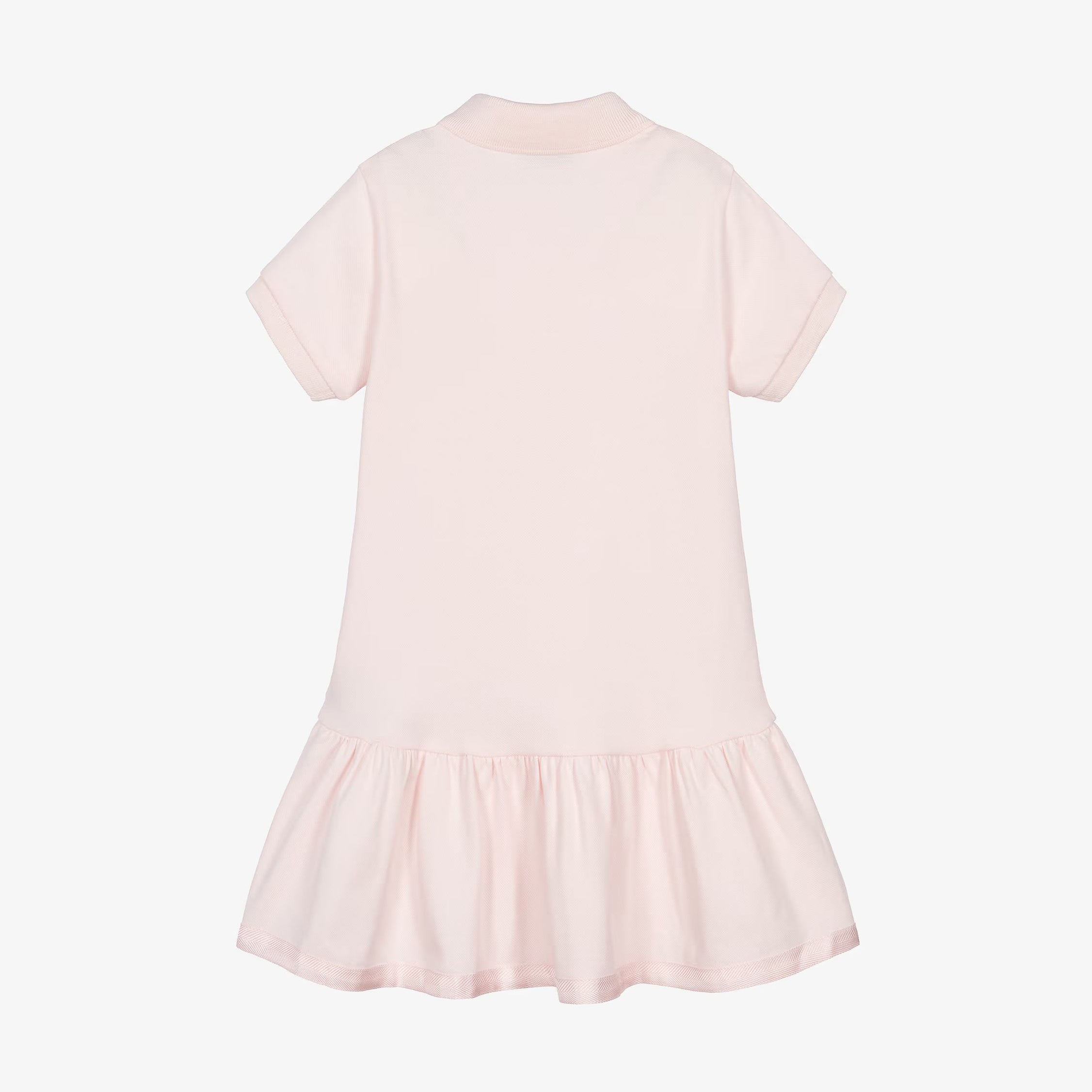 Girls Light Pink Cotton Dress