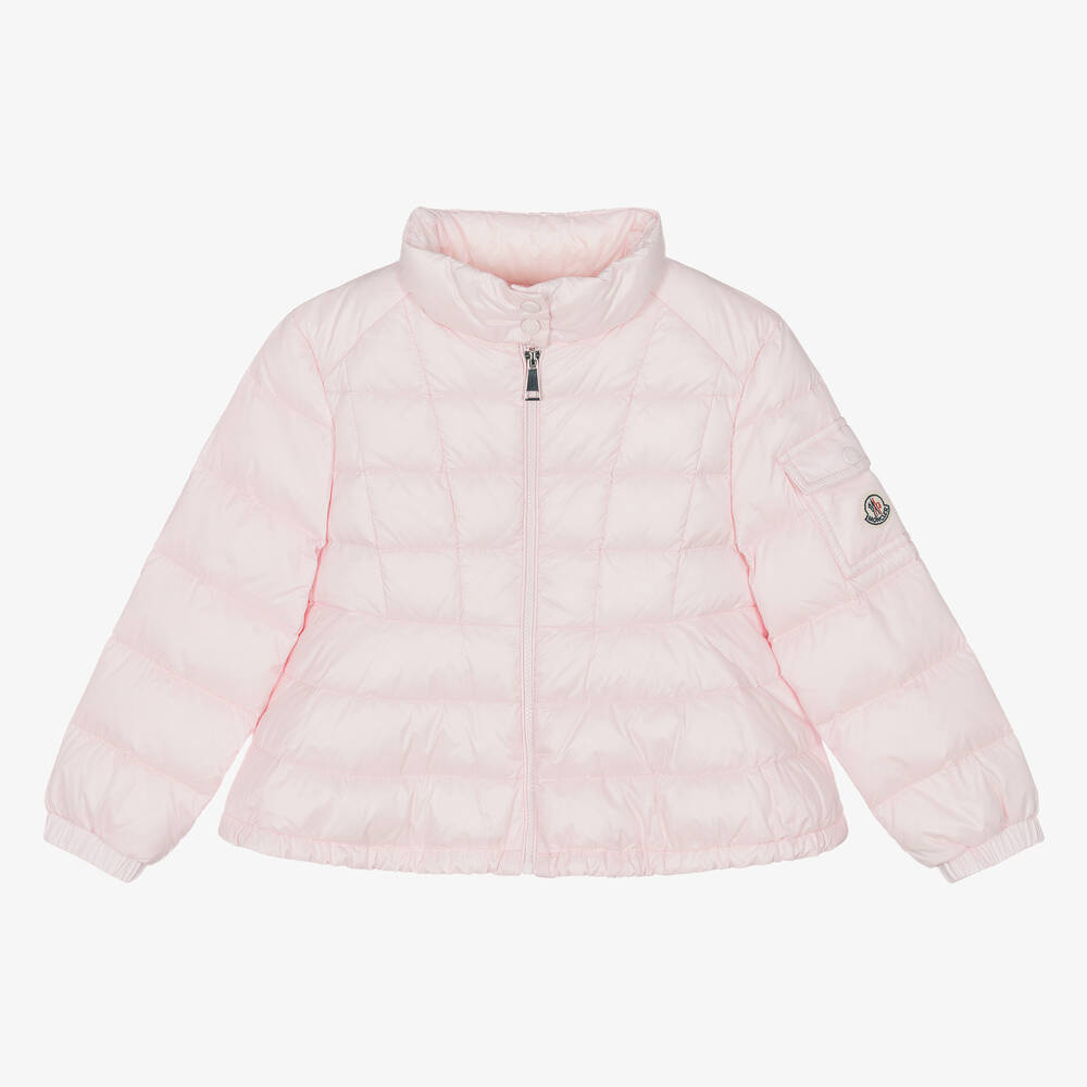 Girls Pale Pink "AMINIA" Padded Down Jacket