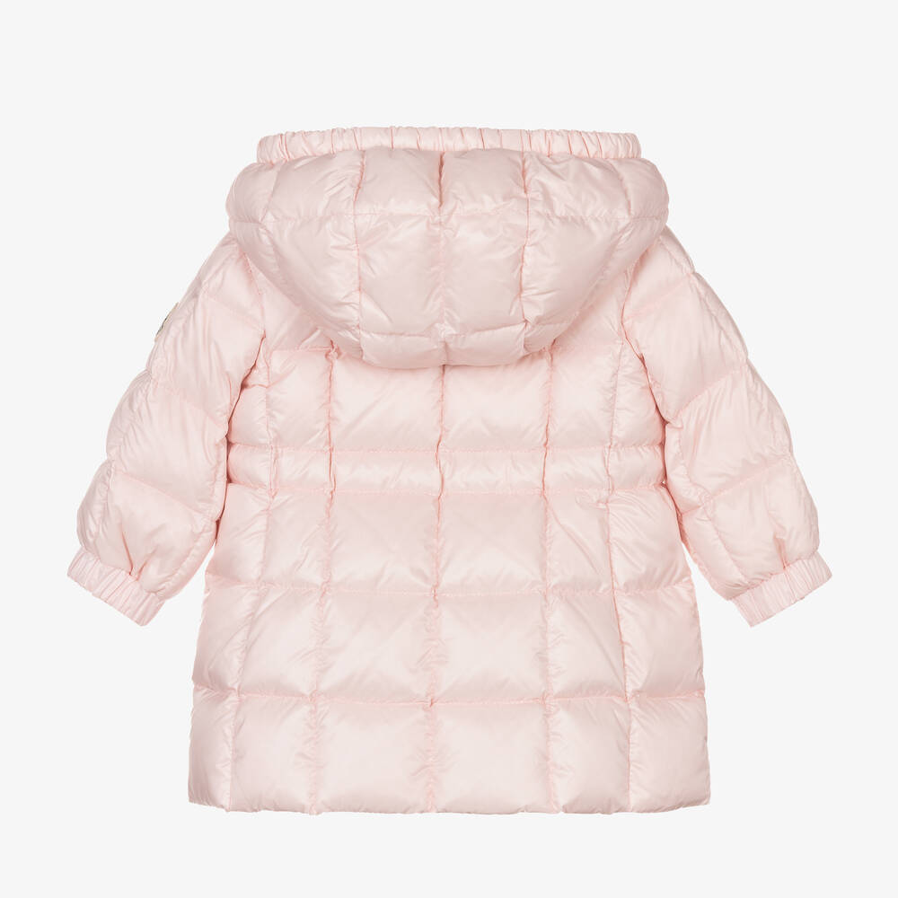 Baby Girls Light Pink "ANYA" Padded Down Coat
