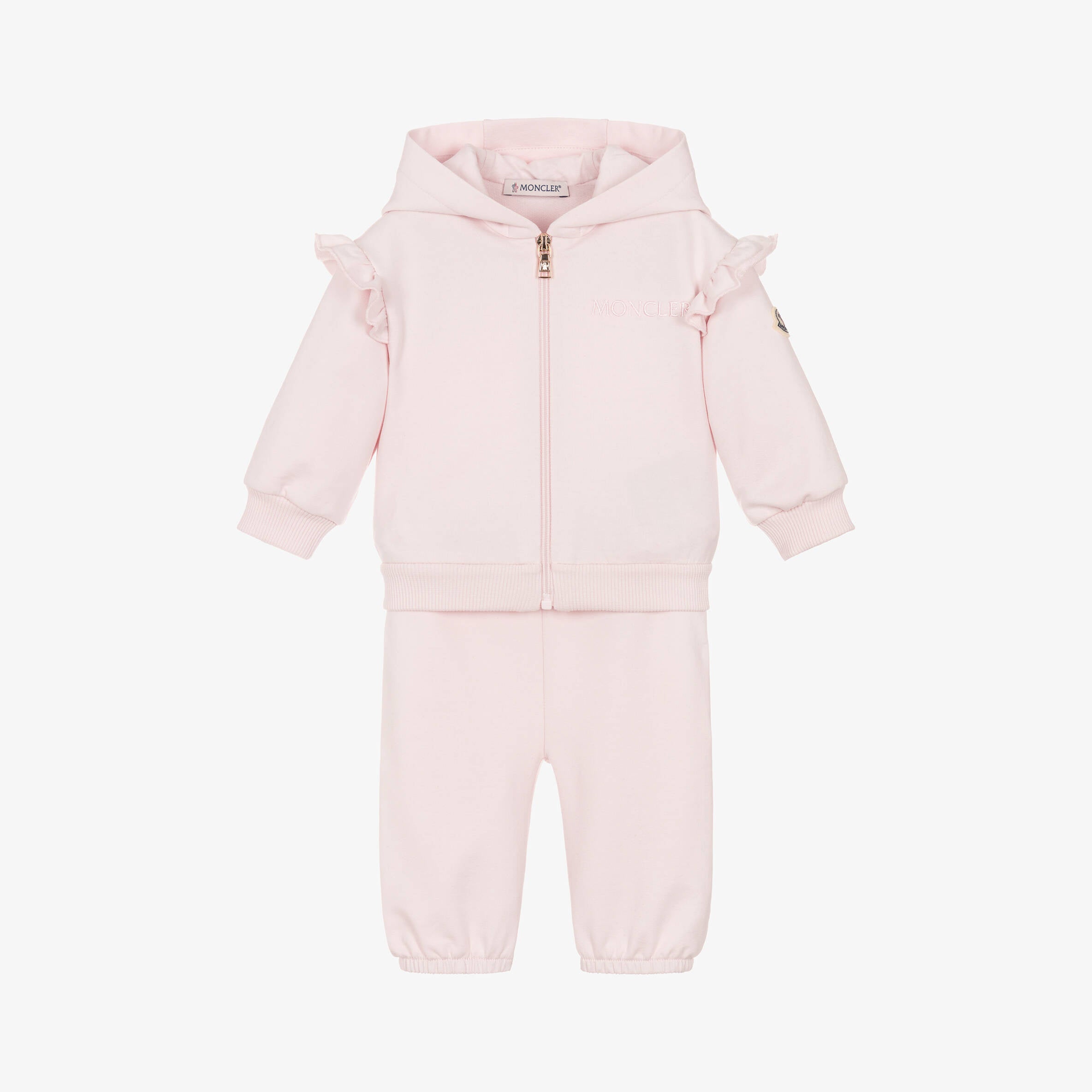 Baby Girls Light Pink Cotton Set