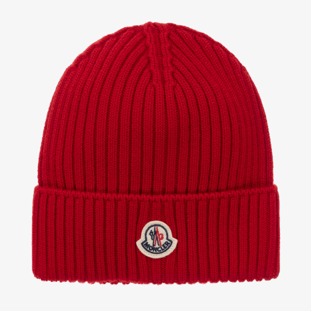 Boys & Girls Red Wool Hat