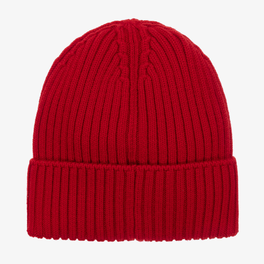 Boys & Girls Red Wool Hat