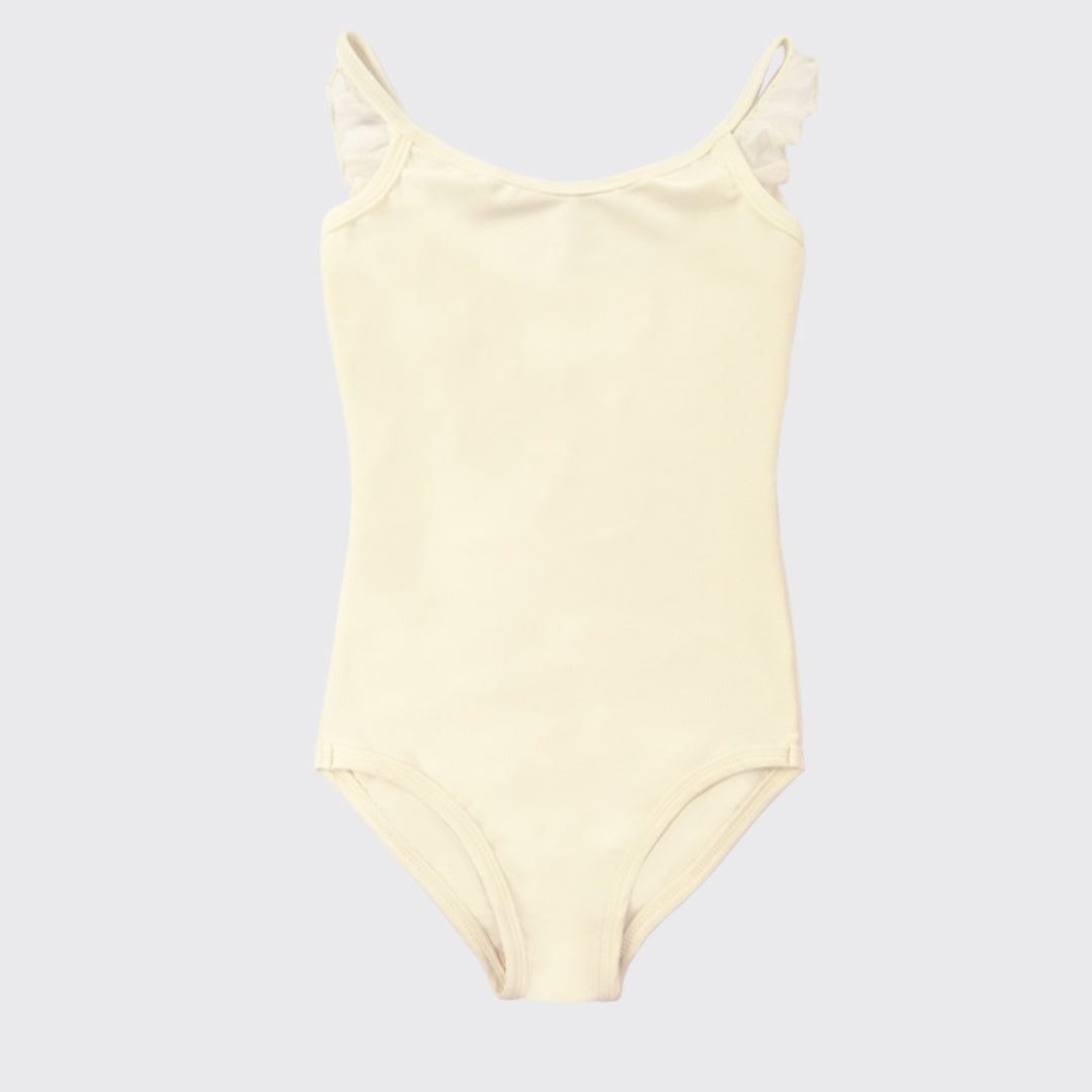 Girls White Ballet Onesies