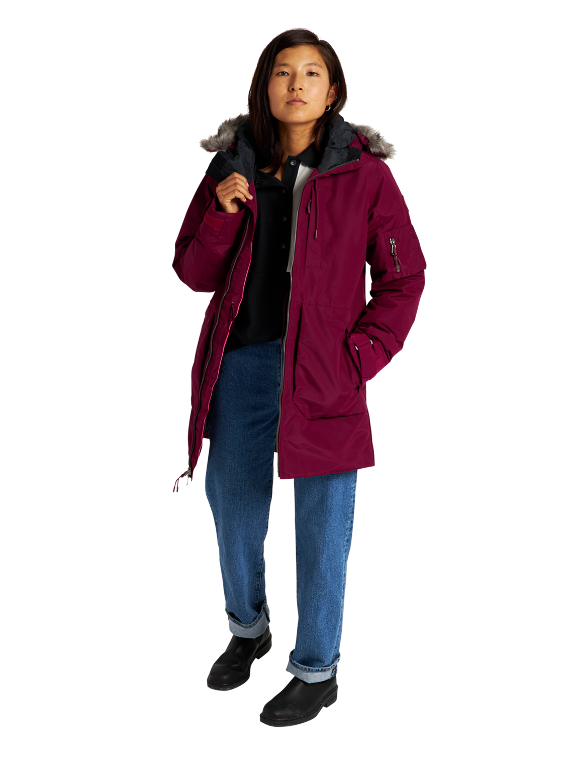 W Saxton Parka