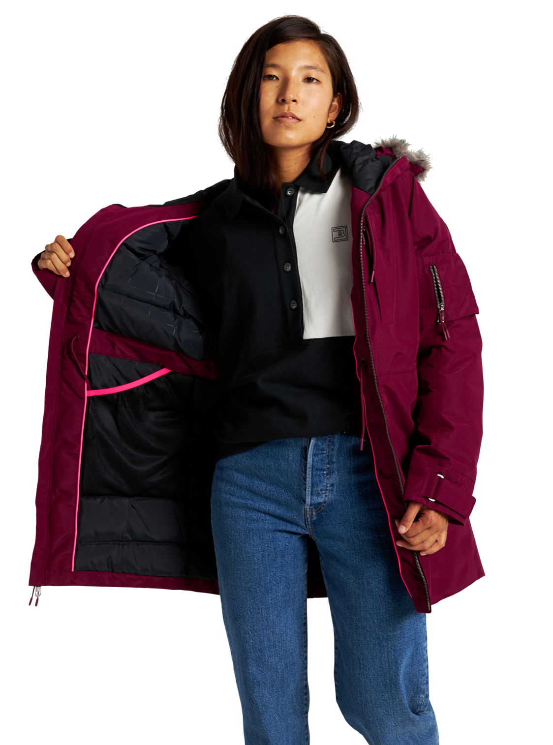 W Saxton Parka