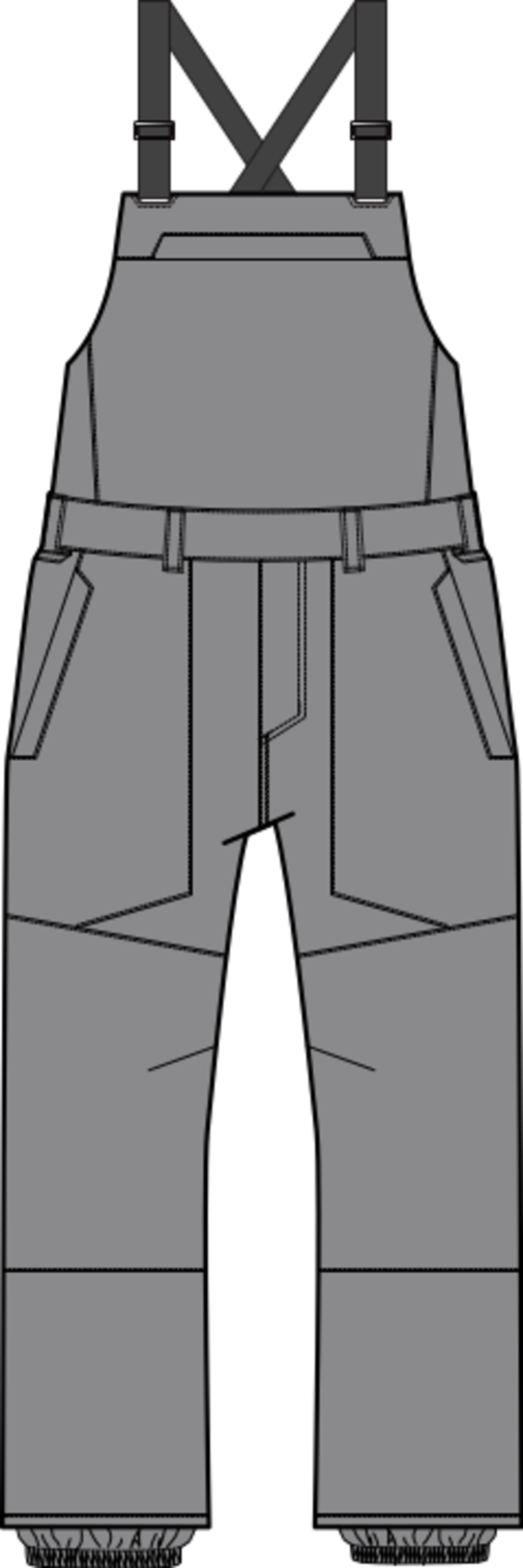M Snowdial Bib