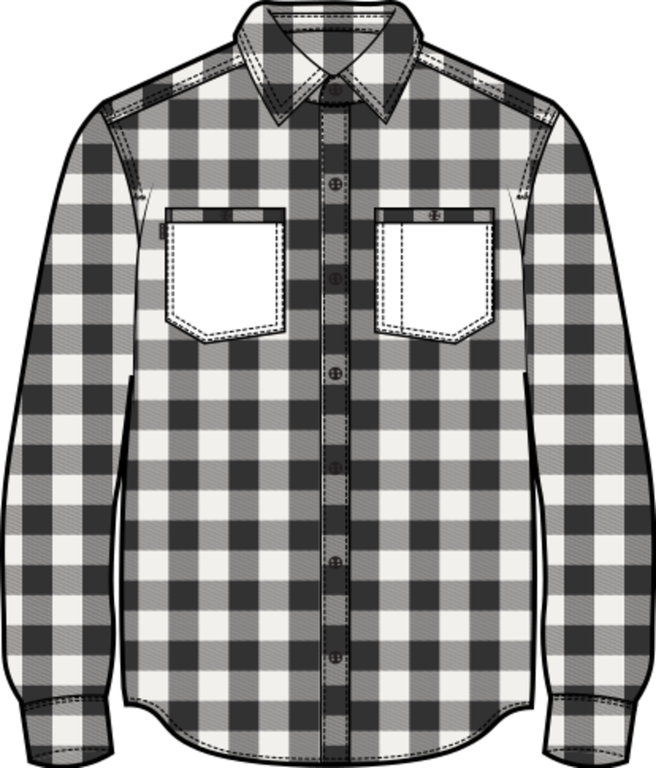 Men's Favorite Flannel Long Sleee