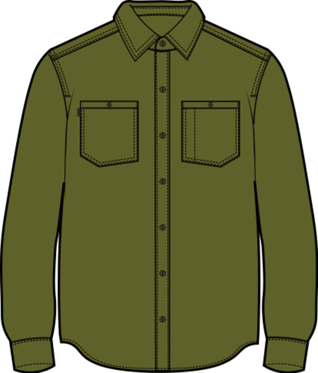 Men's Favorite Flannel Long Sleee