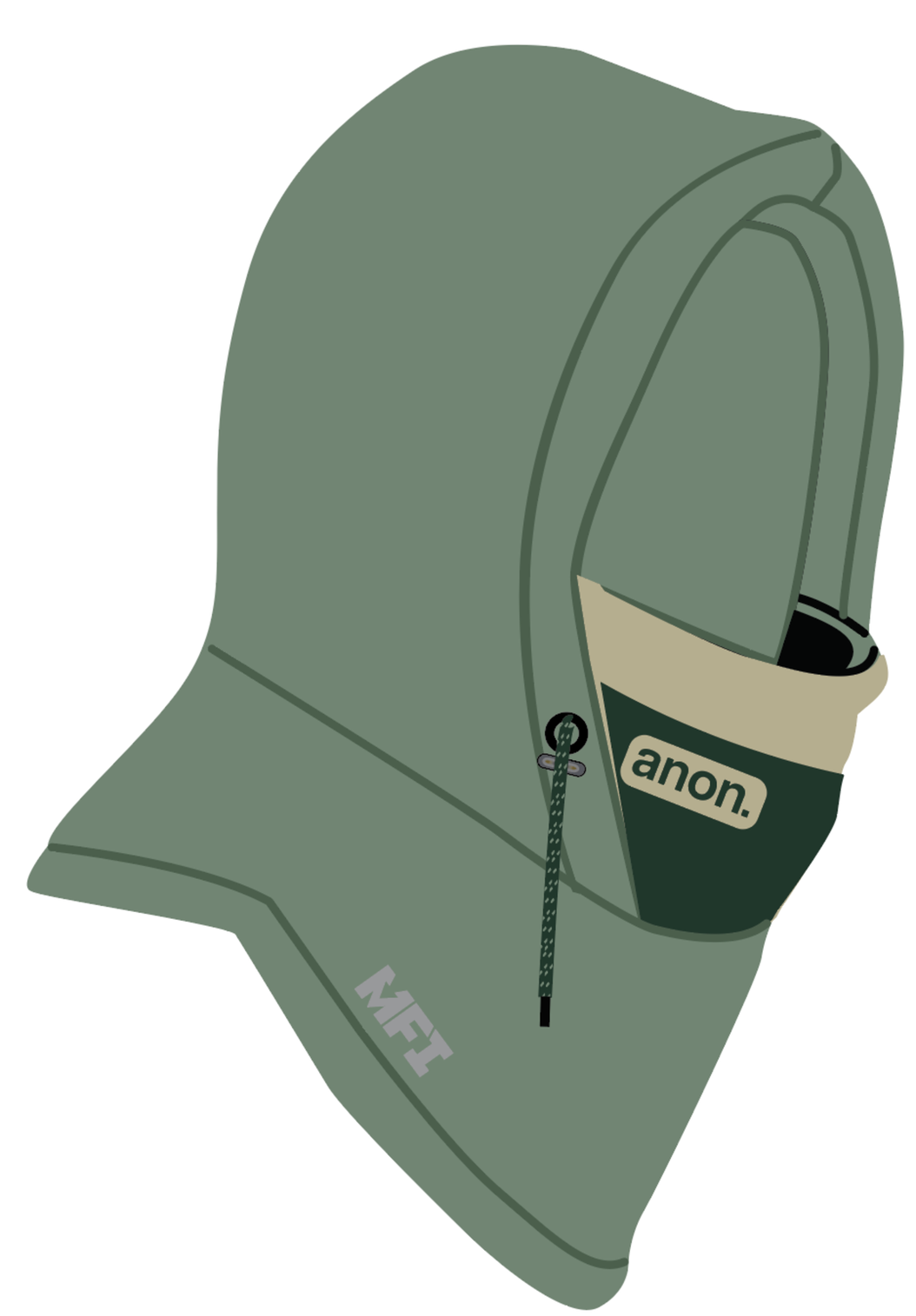 MFI® Fleece Helmet Hood