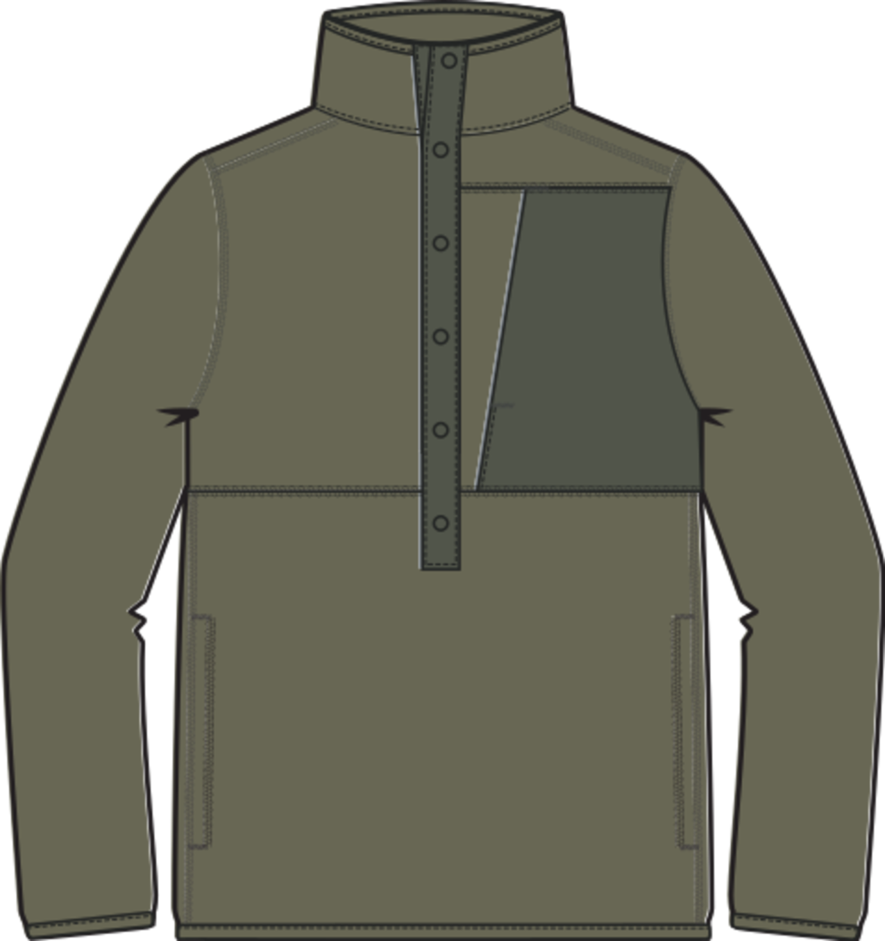 Men's Cinder Fleece Pullover