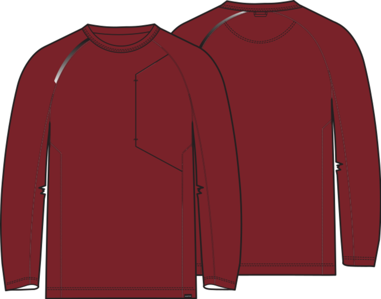 Men's Multipath Grid Crewneck Fleece