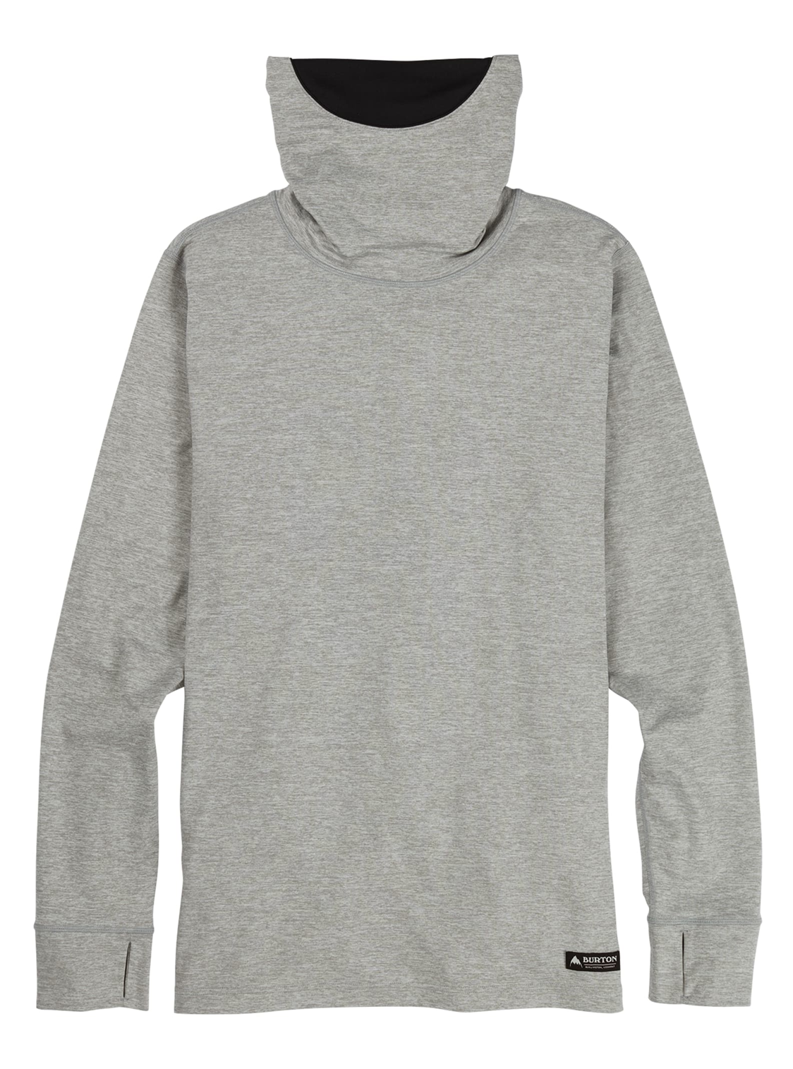 Men's Midweight Base Layer Long Neck Shirt