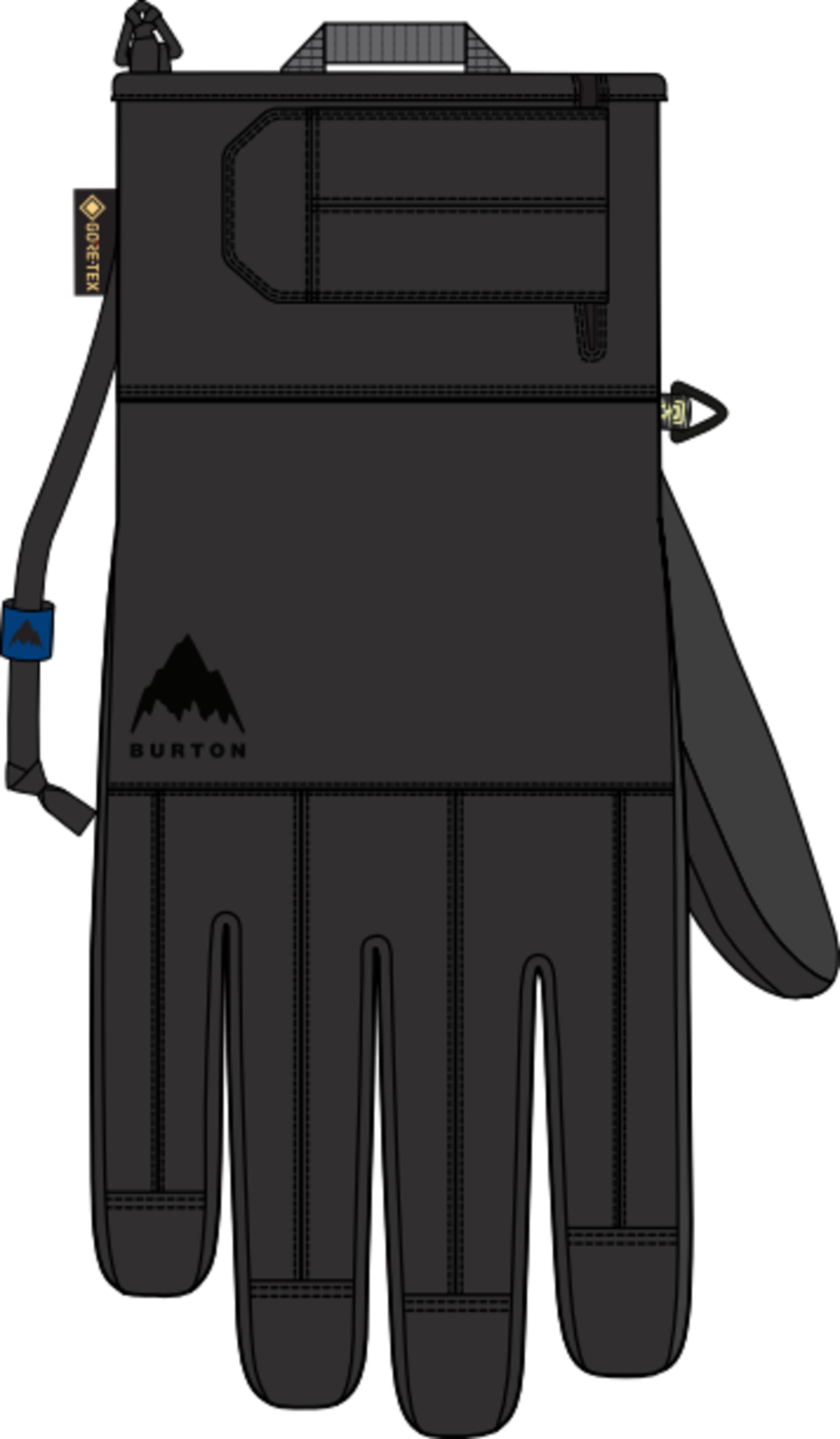 Men's Gondy GORE-TEX Leather Gloves