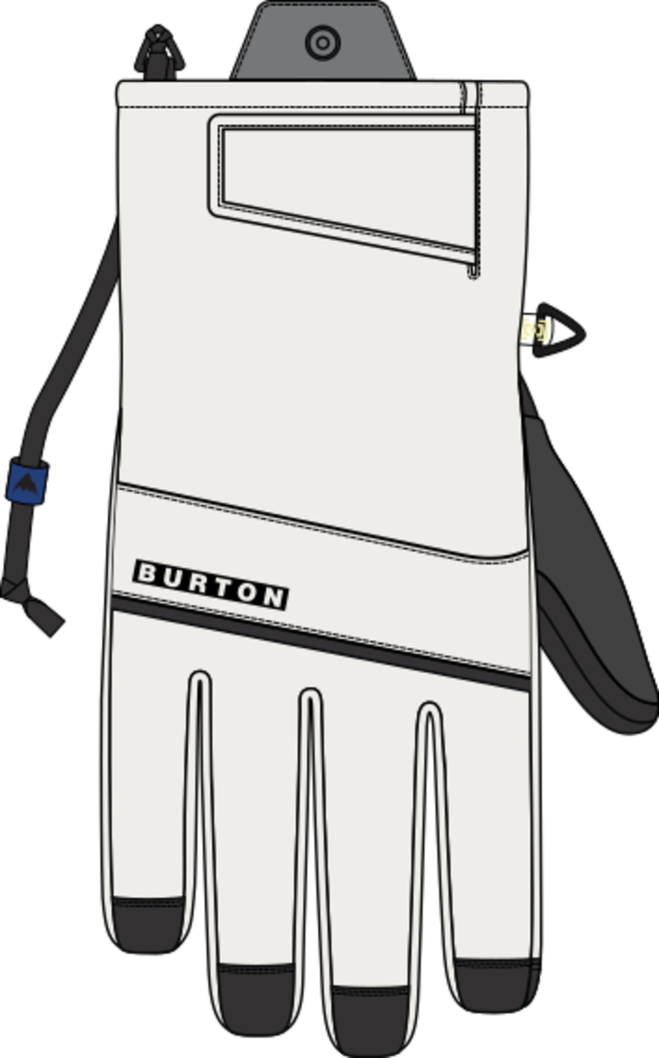 Women's Profile Under Gloves