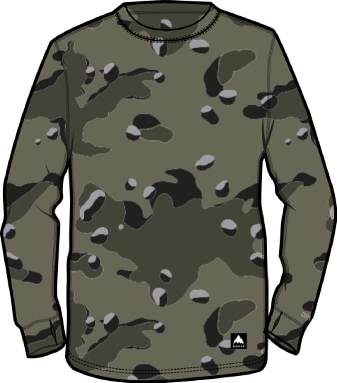 Men's Midweight Base Layer Crewneck