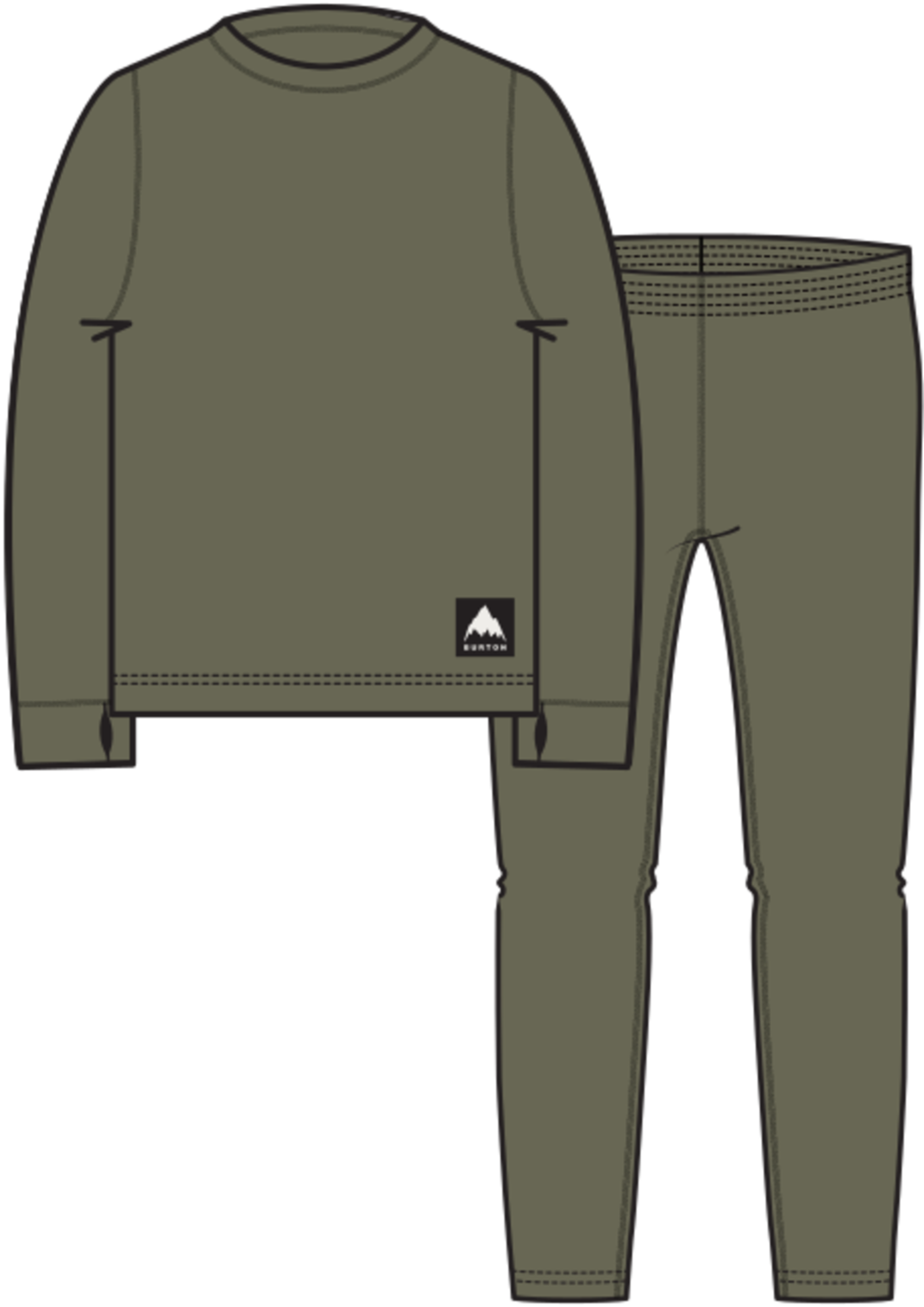 Kids' Lightweight Base Layer Set