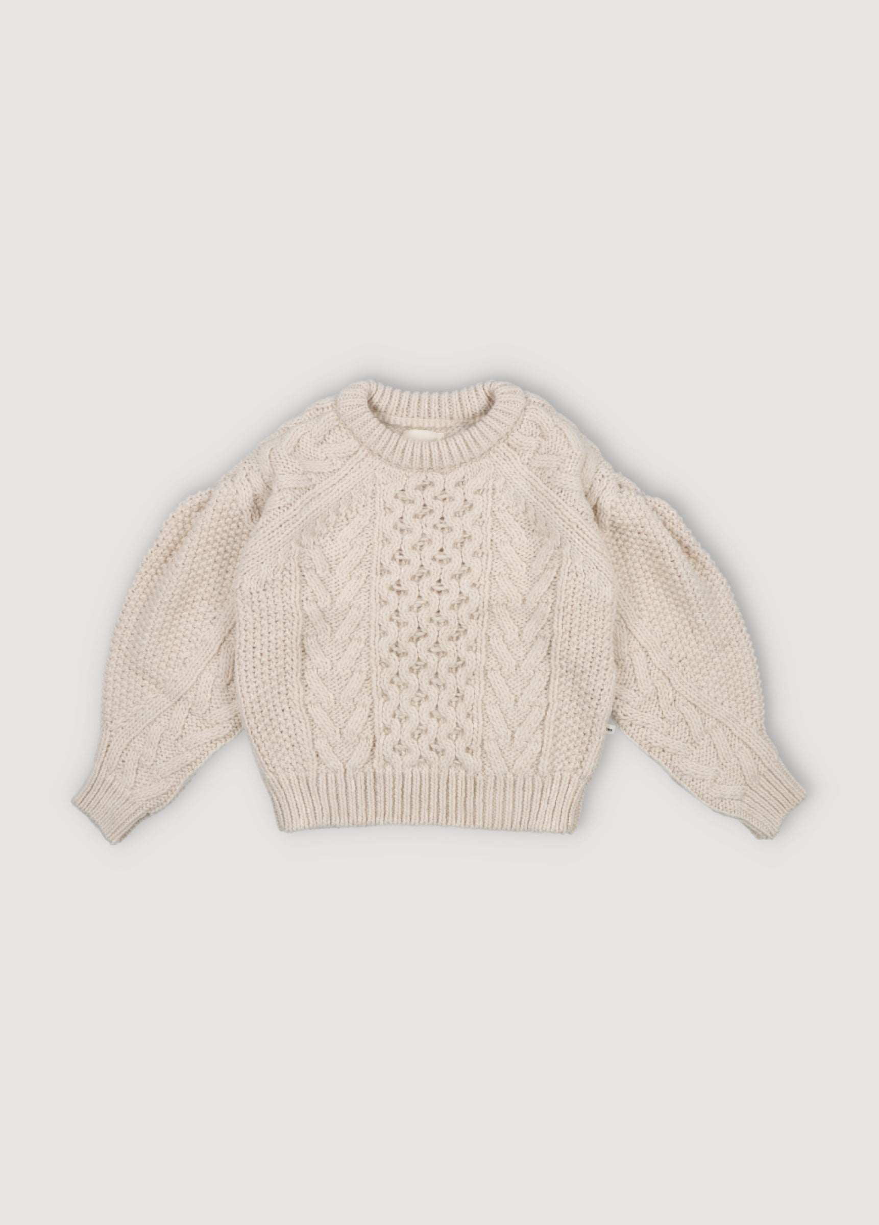 Girls Cream Sweater