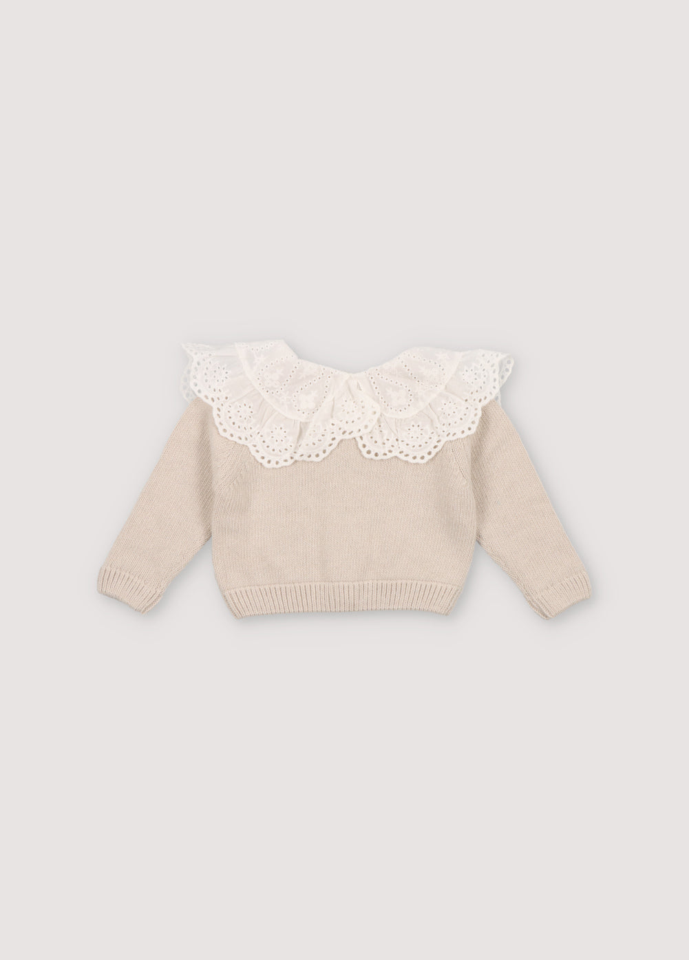 Baby Girls Cream Wool Set