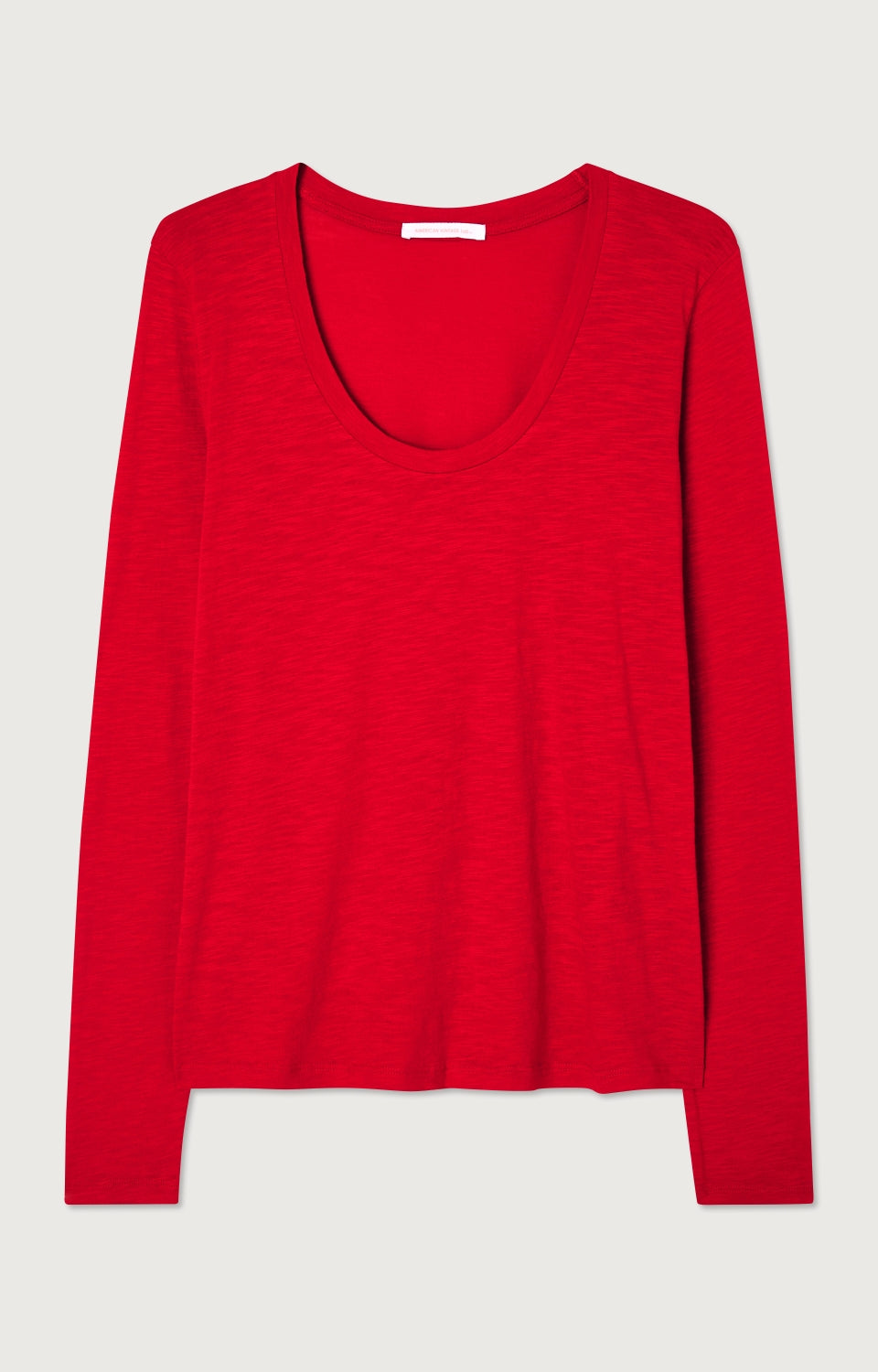 Women Red Cotton T-Shirt