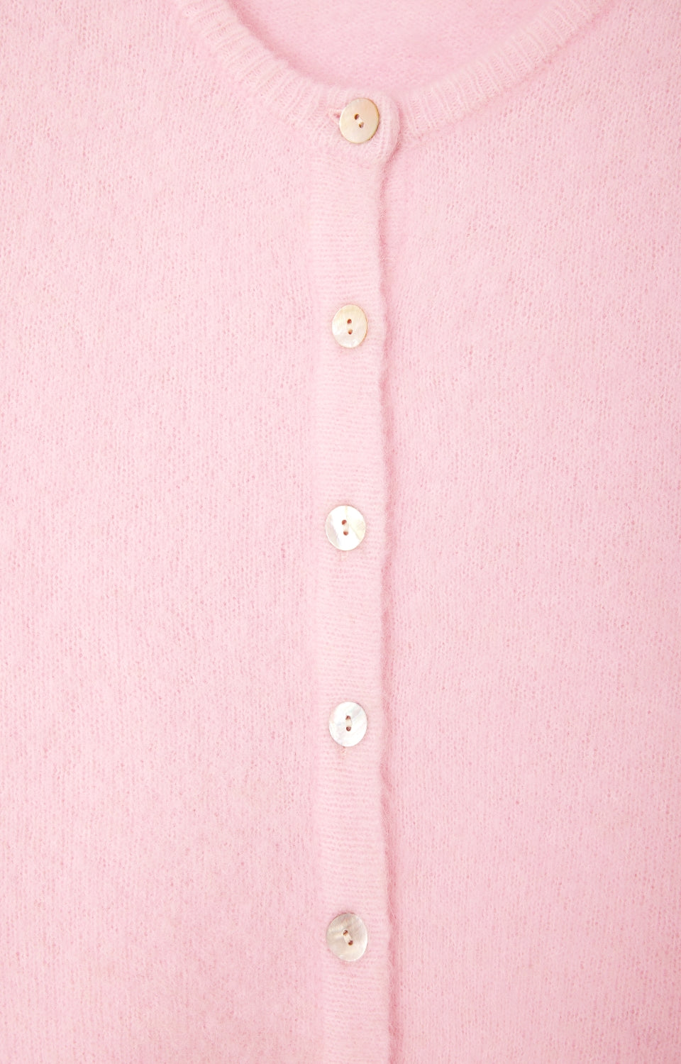 Women Pink Knit Cardigan