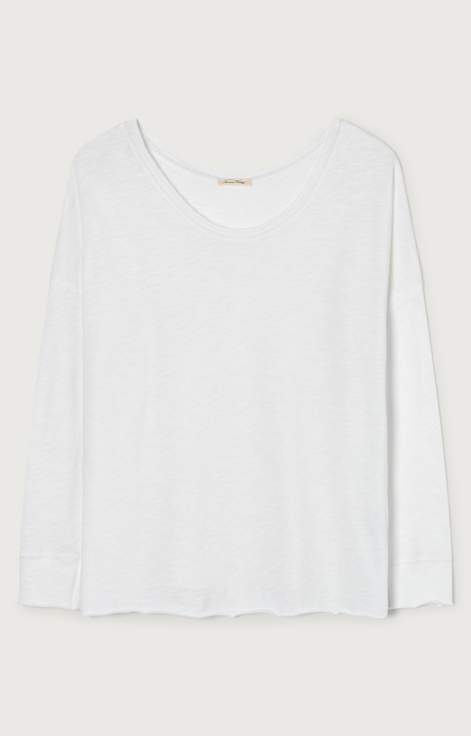 Women White Cotton T-Shirt