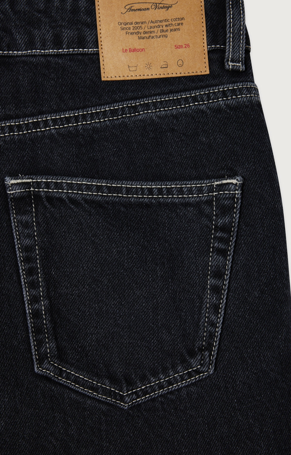 Women Black Denim Trousers