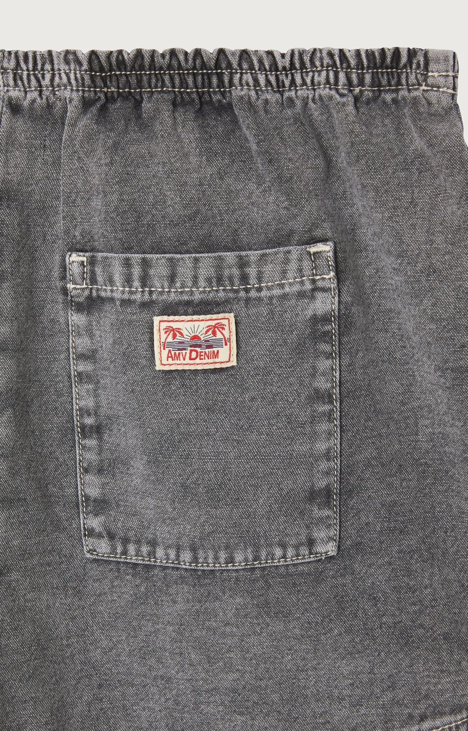 Women Grey Denim Shorts