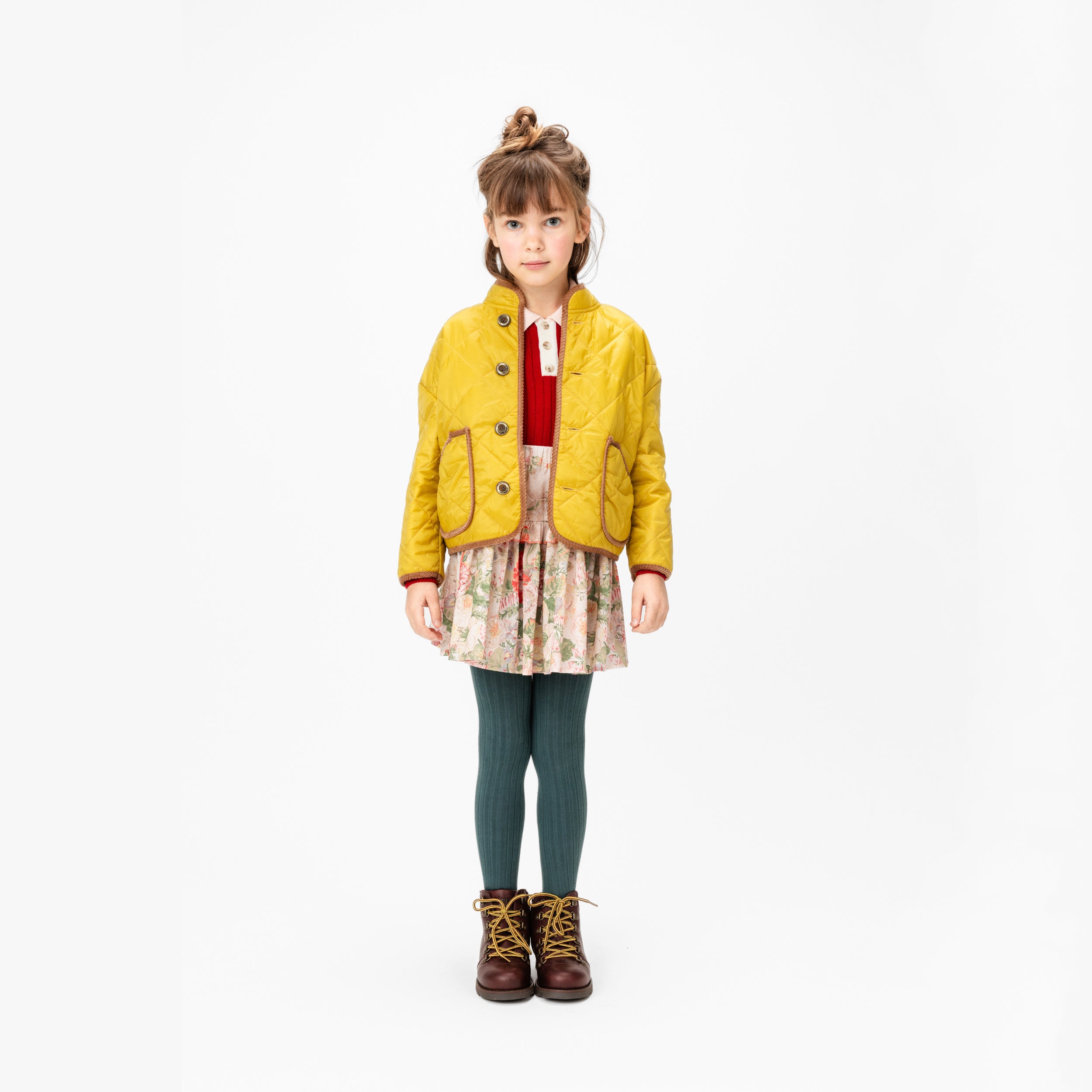 Boys & Girls Red Wool Polo Shirt