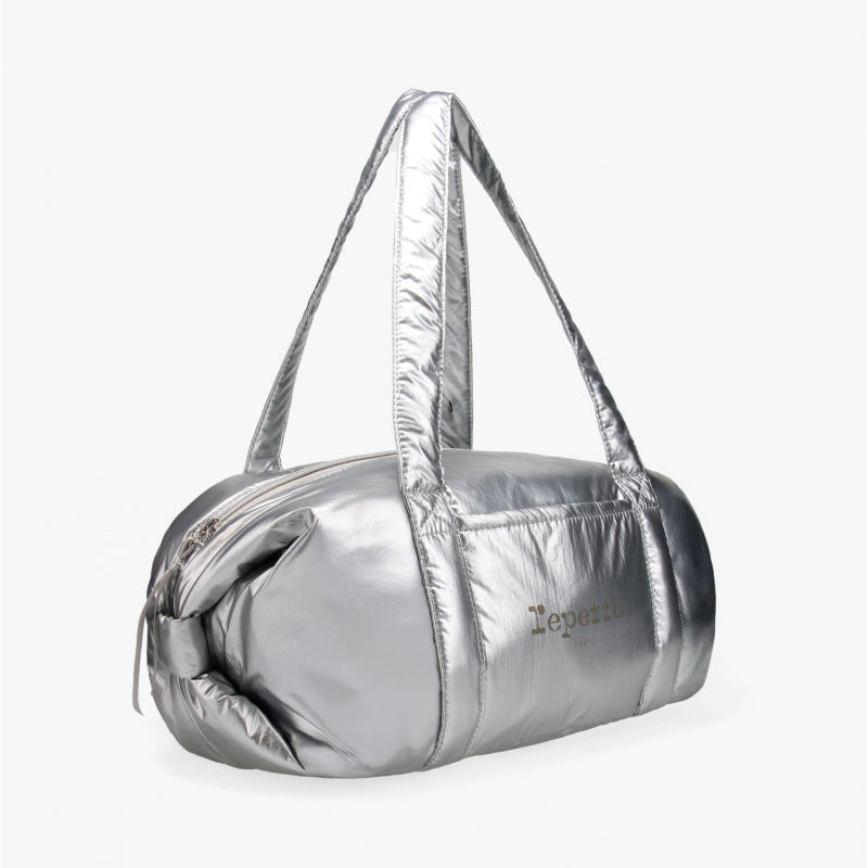 Girls Silver Ballet Bag(M:H18xW35xD22cm)