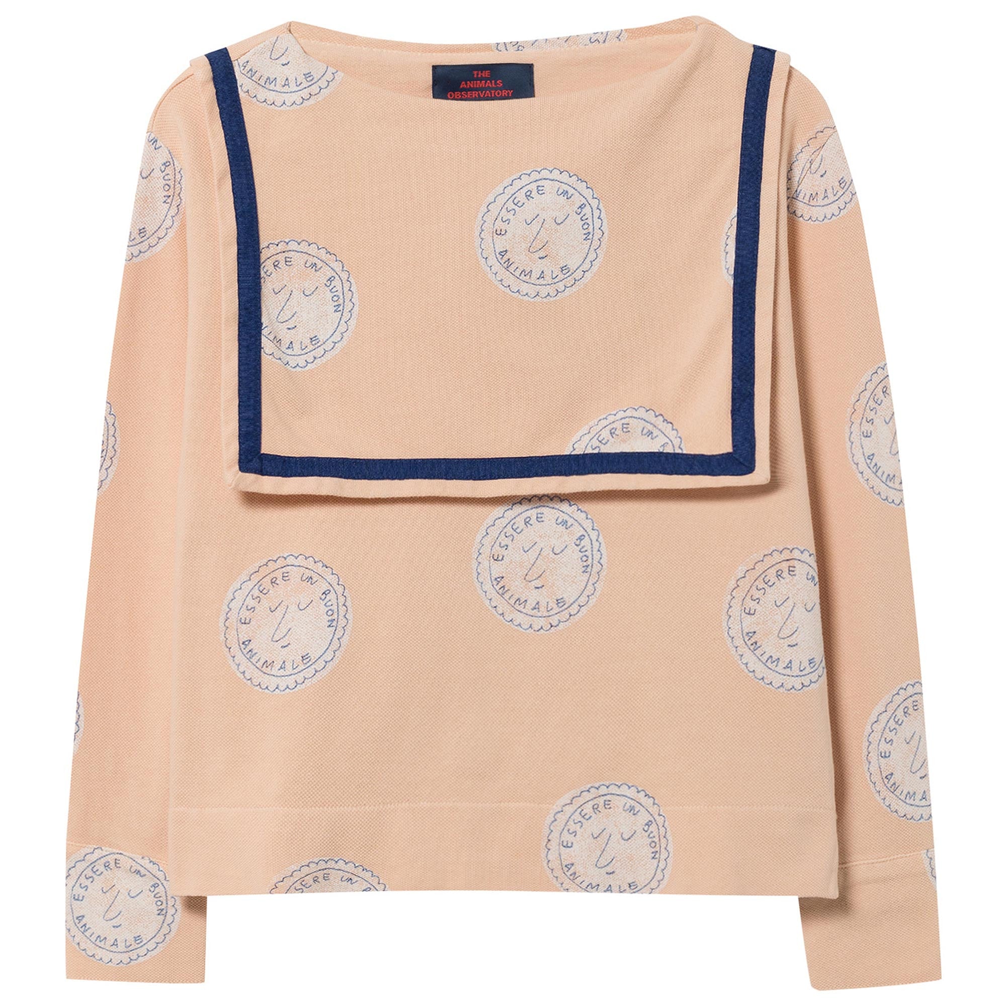 Girls Cream Cotton Shirt