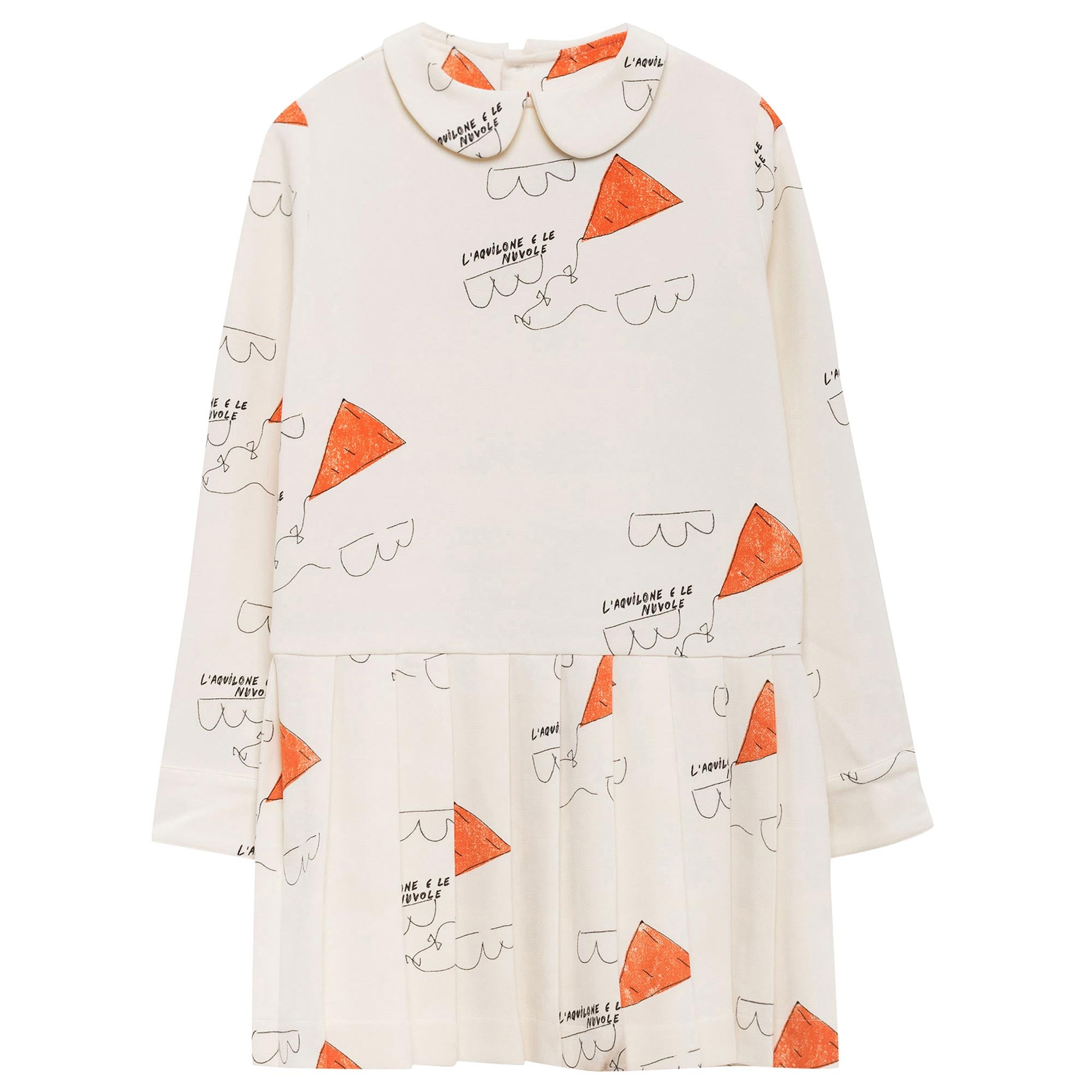 Girls White Cotton Dress