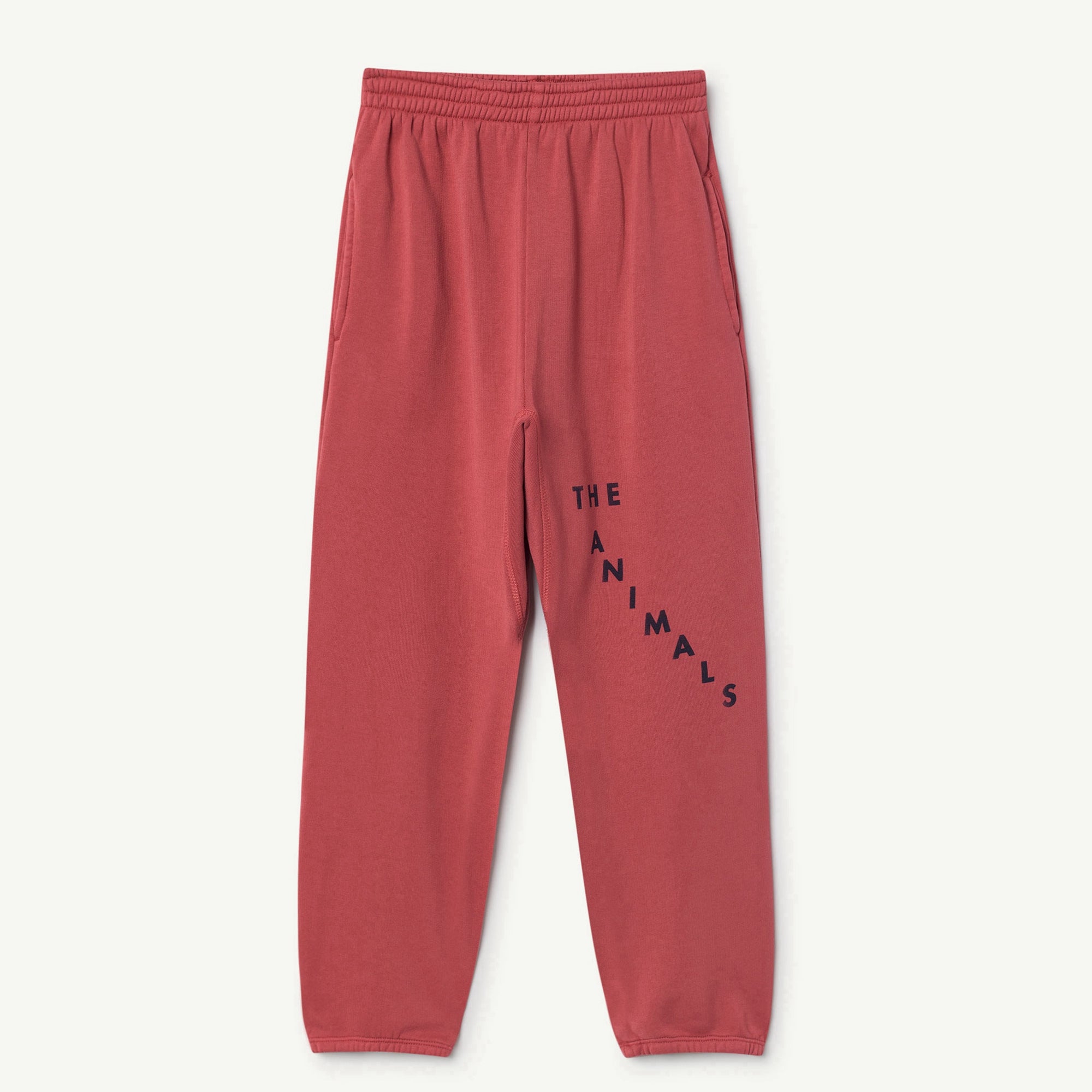 Boys & Girls Red Cotton Trousers