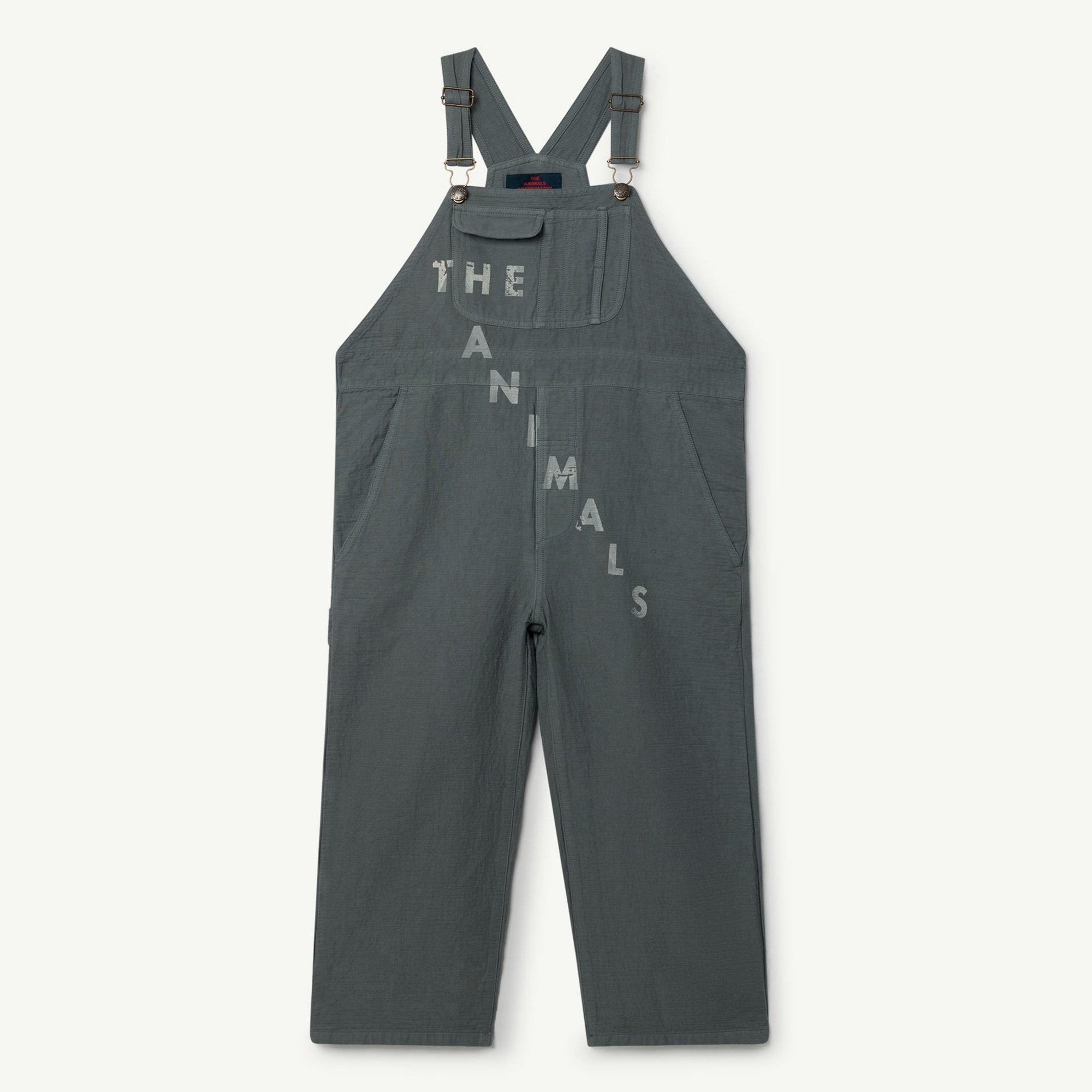 Girls & Boys Grey Cotton Trousers