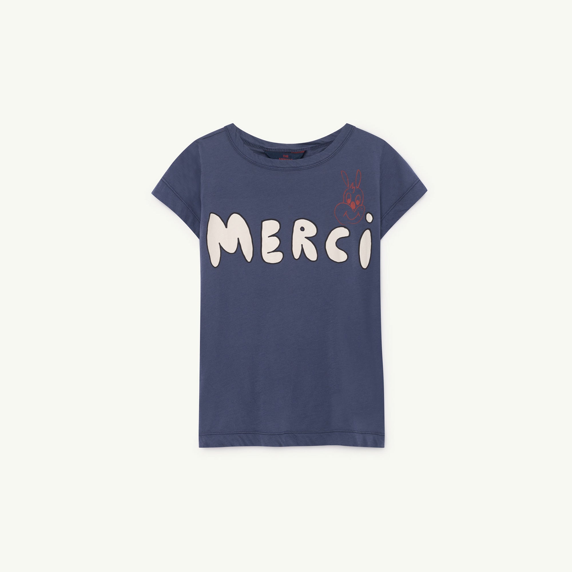Girls Blue Merci Cotton T-shirt