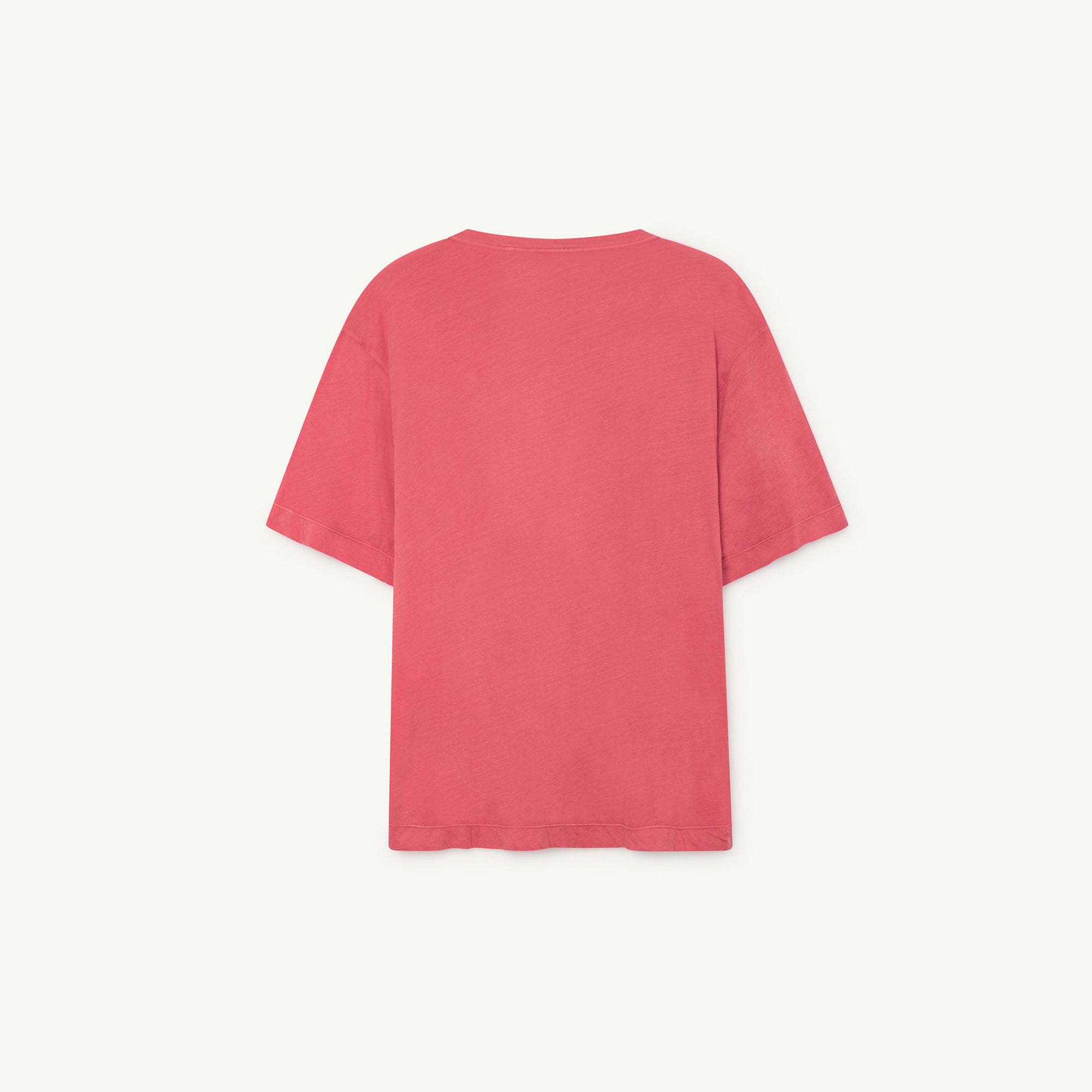 Girls Red Shells Cotton T-shirt