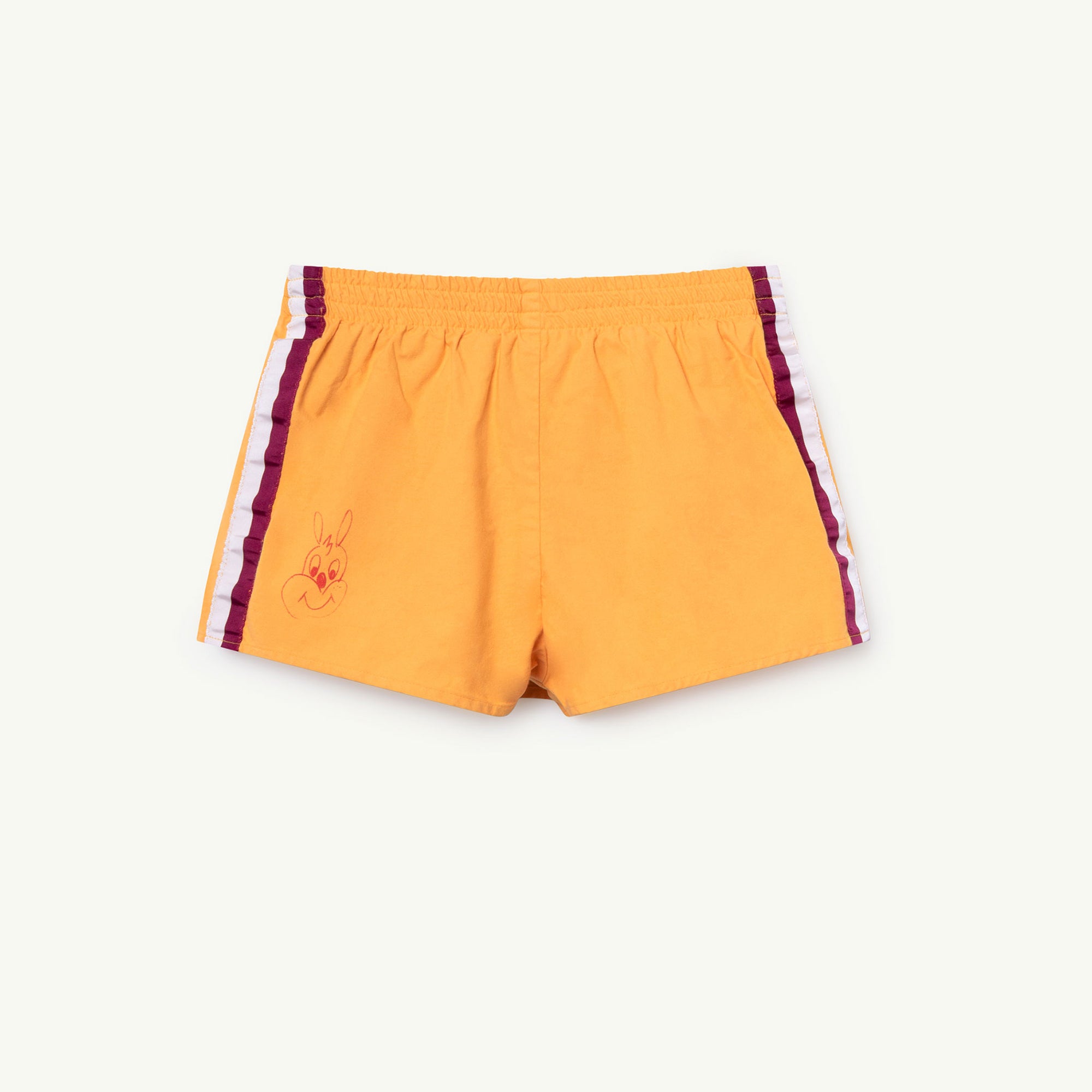 Girls & Boys Yellow Rabbit Cotton Shorts